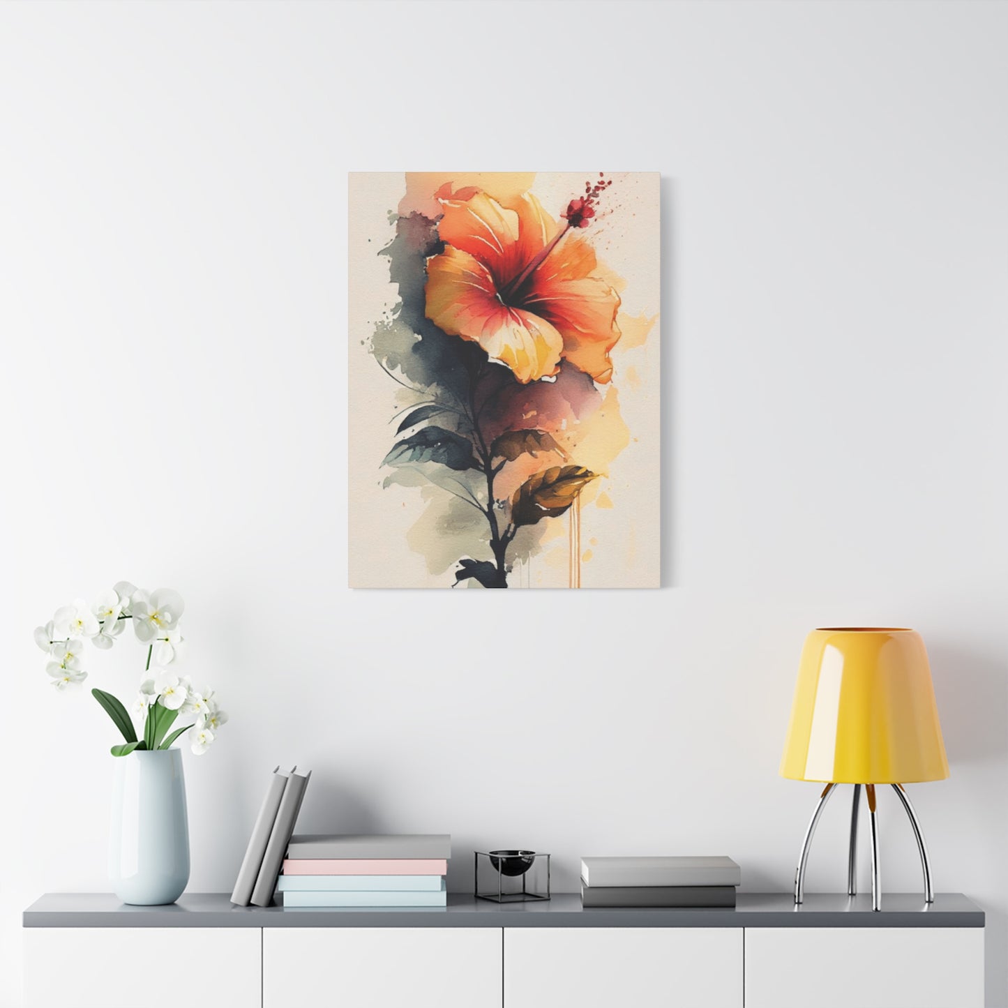 A Flower Painting Wall Art & Canvas Prints