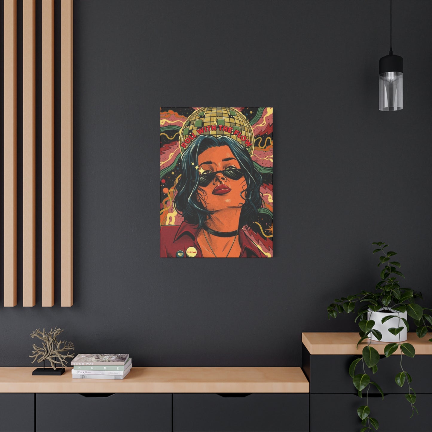 Roll With The Flow Wall Art & Canvas Prints