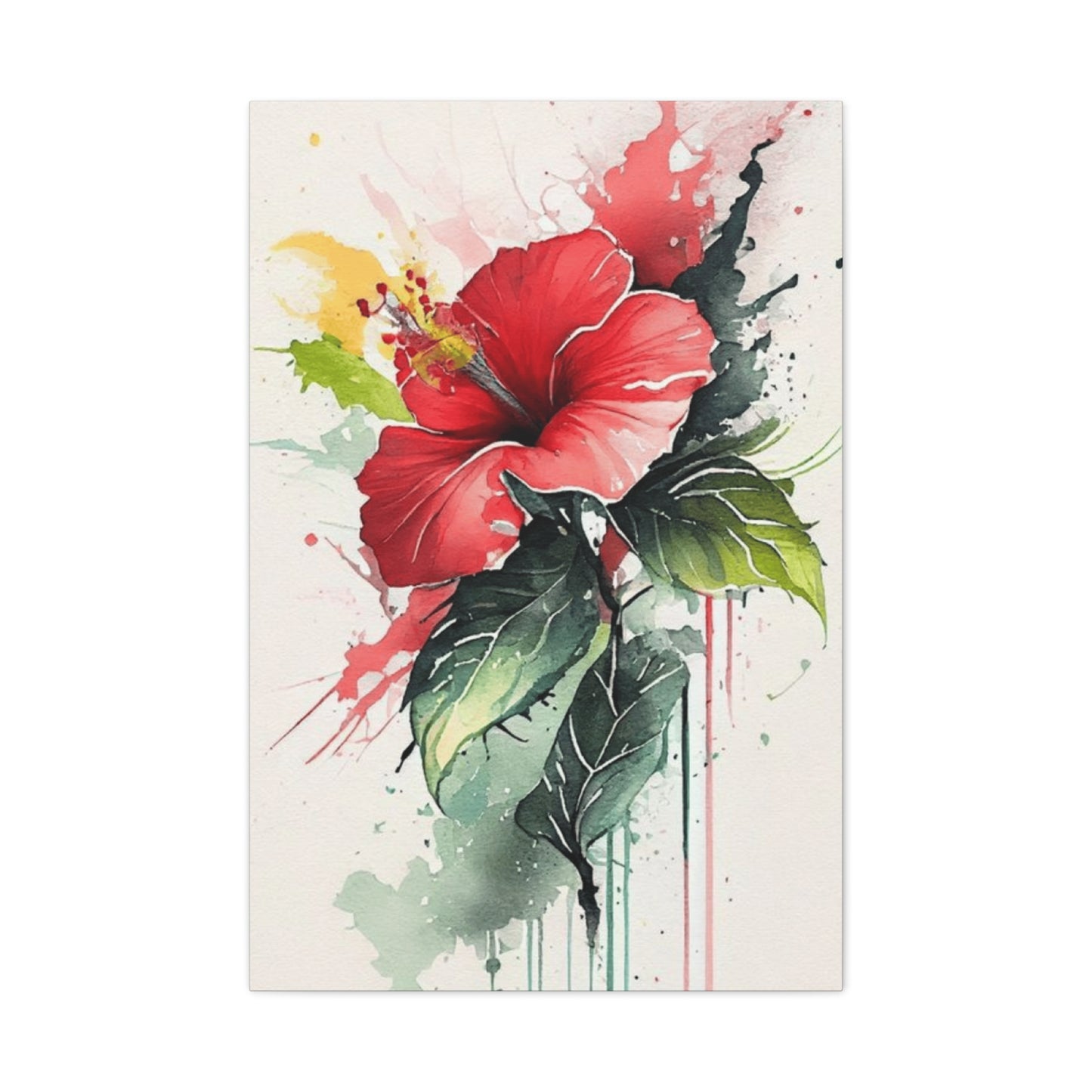 China Rose Painting Wall Art & Canvas Prints