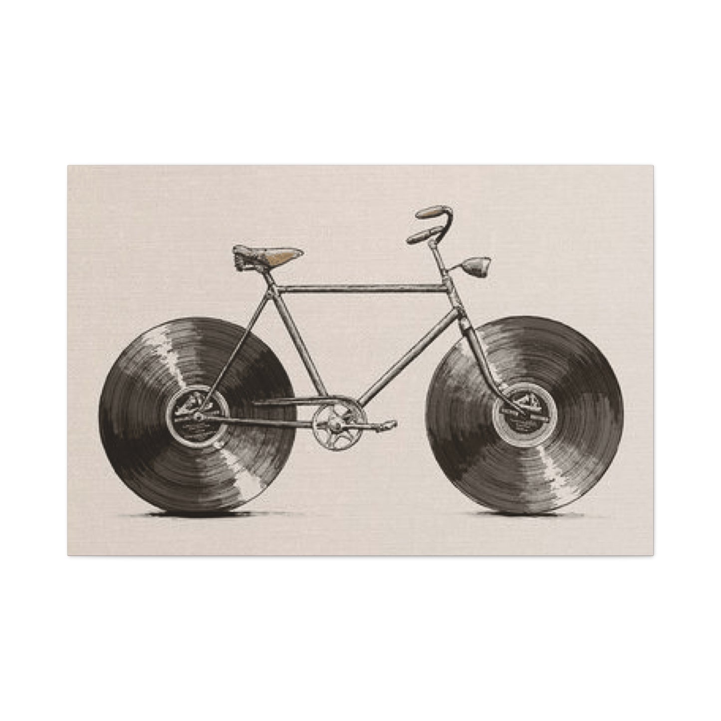 Old Bicycle Model Wall Art & Canvas Prints