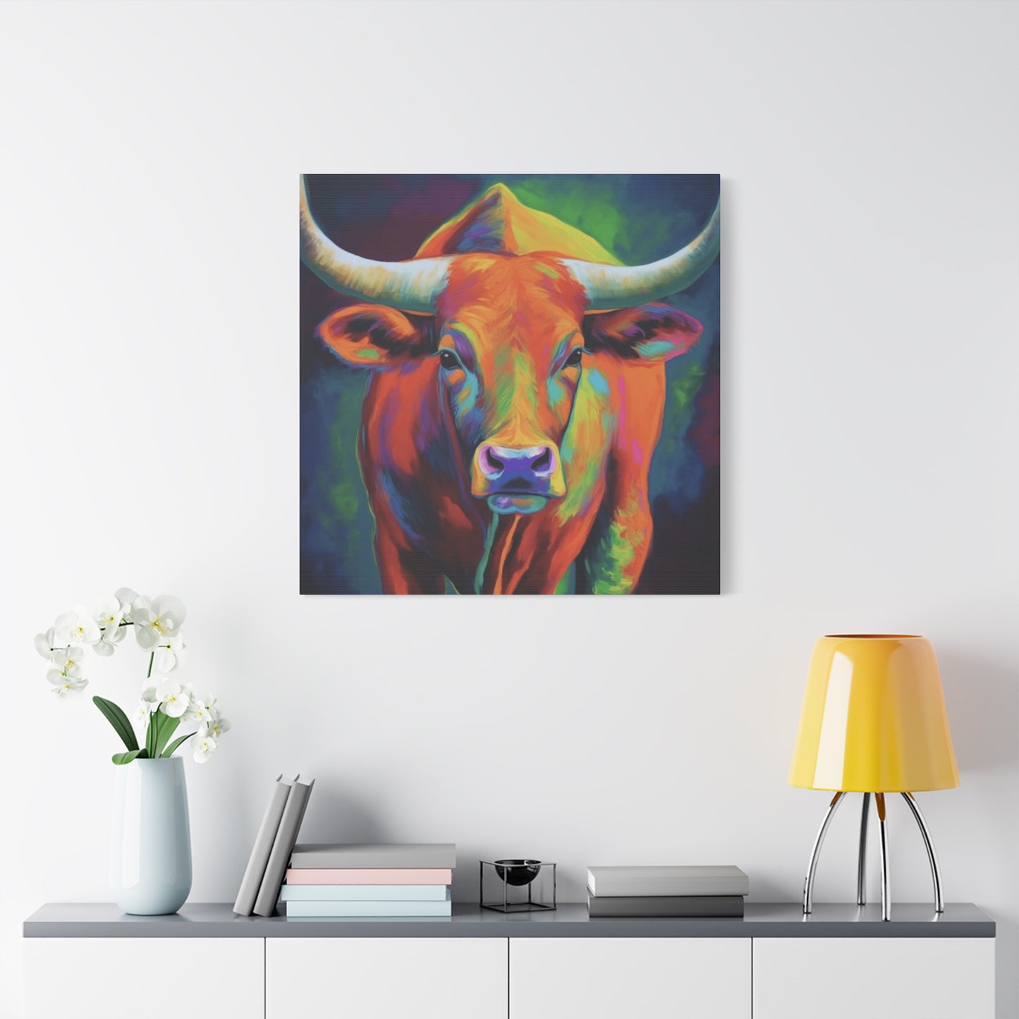 Long Horn Wall Art & Canvas Prints