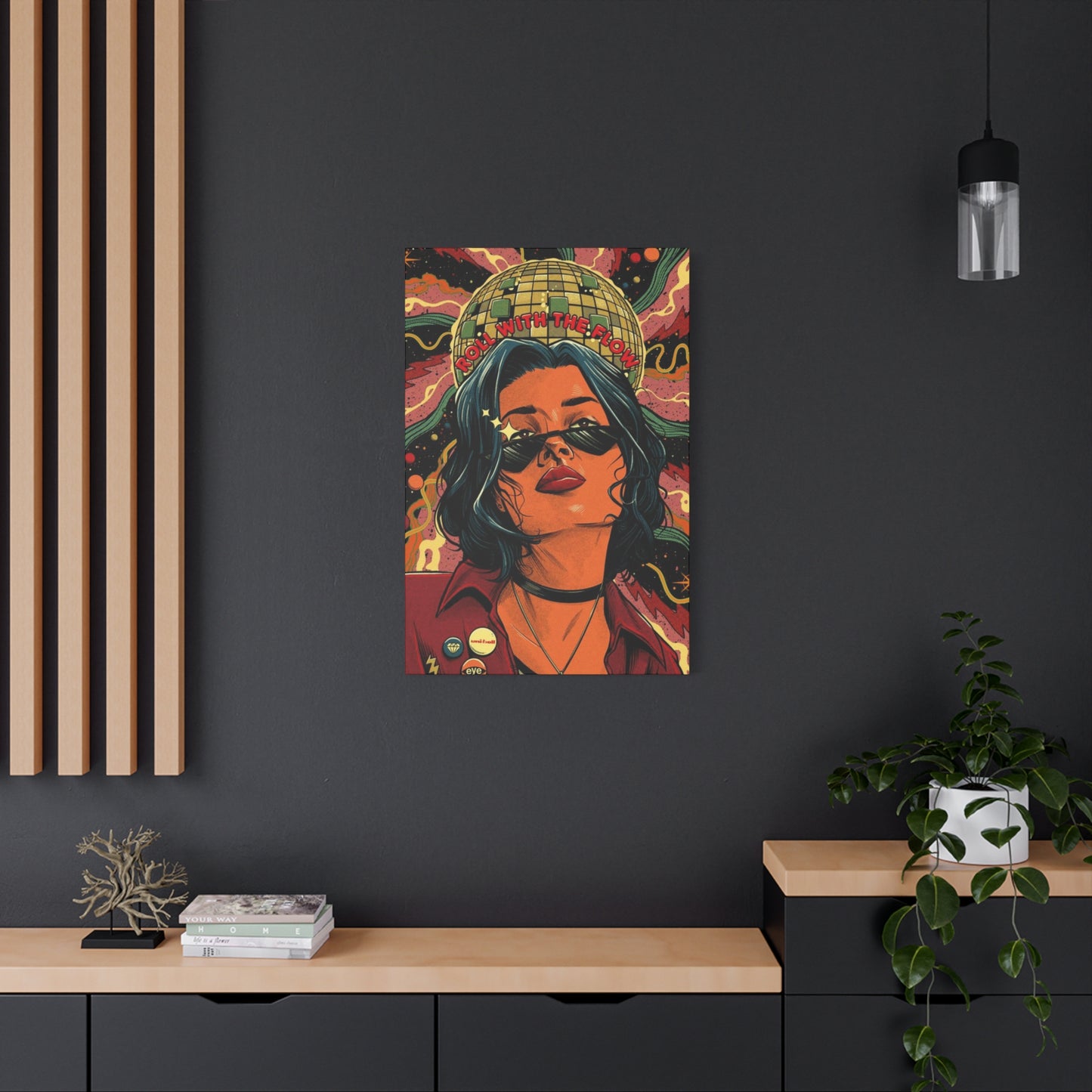 Roll With The Flow Wall Art & Canvas Prints