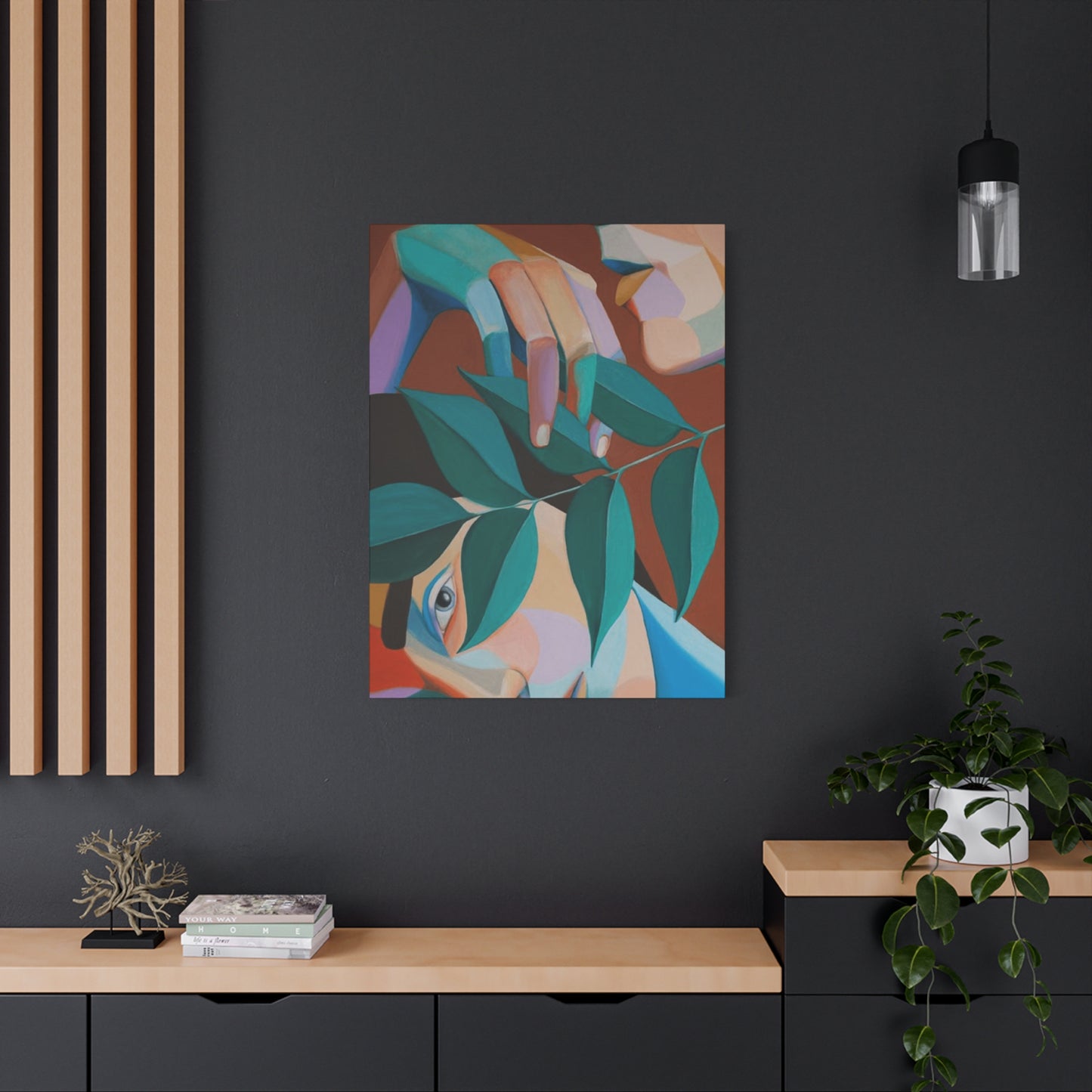 Two Women Abstract Wall Art & Canvas Prints