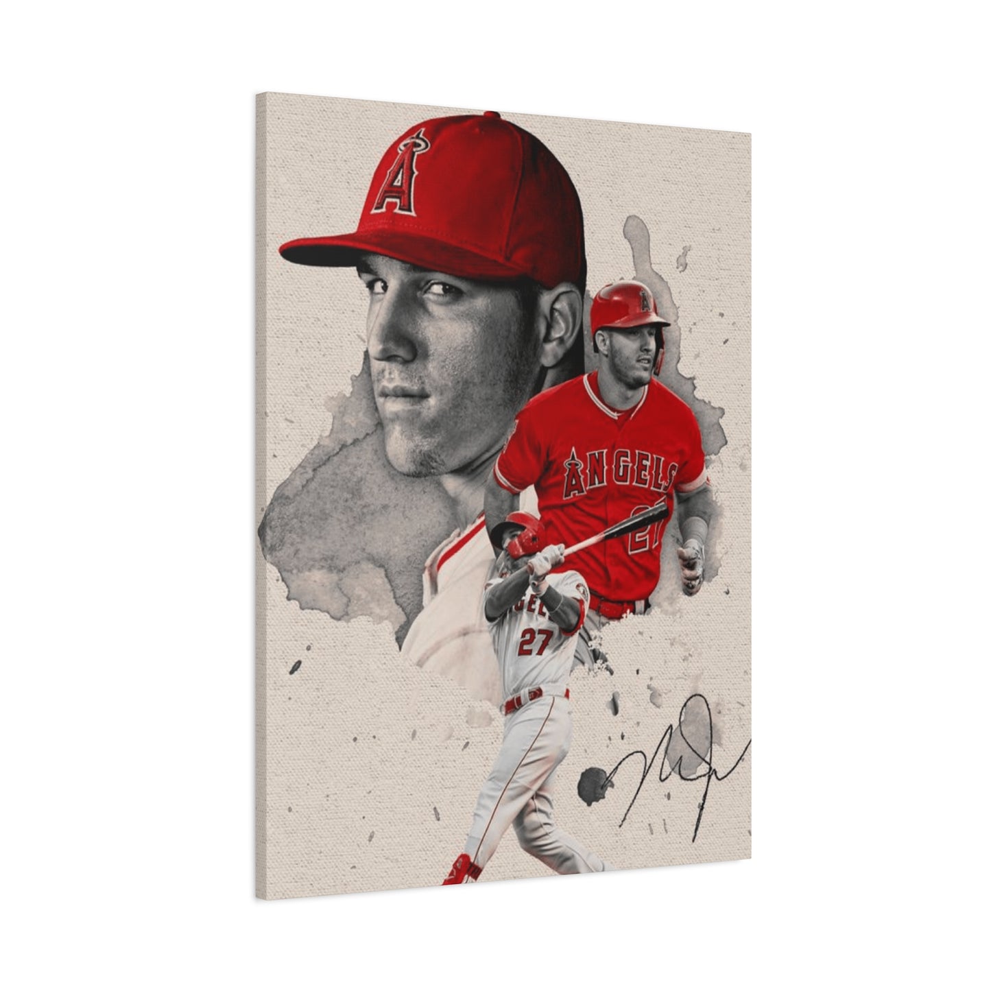 Mike Trout Wall Art & Canvas Prints