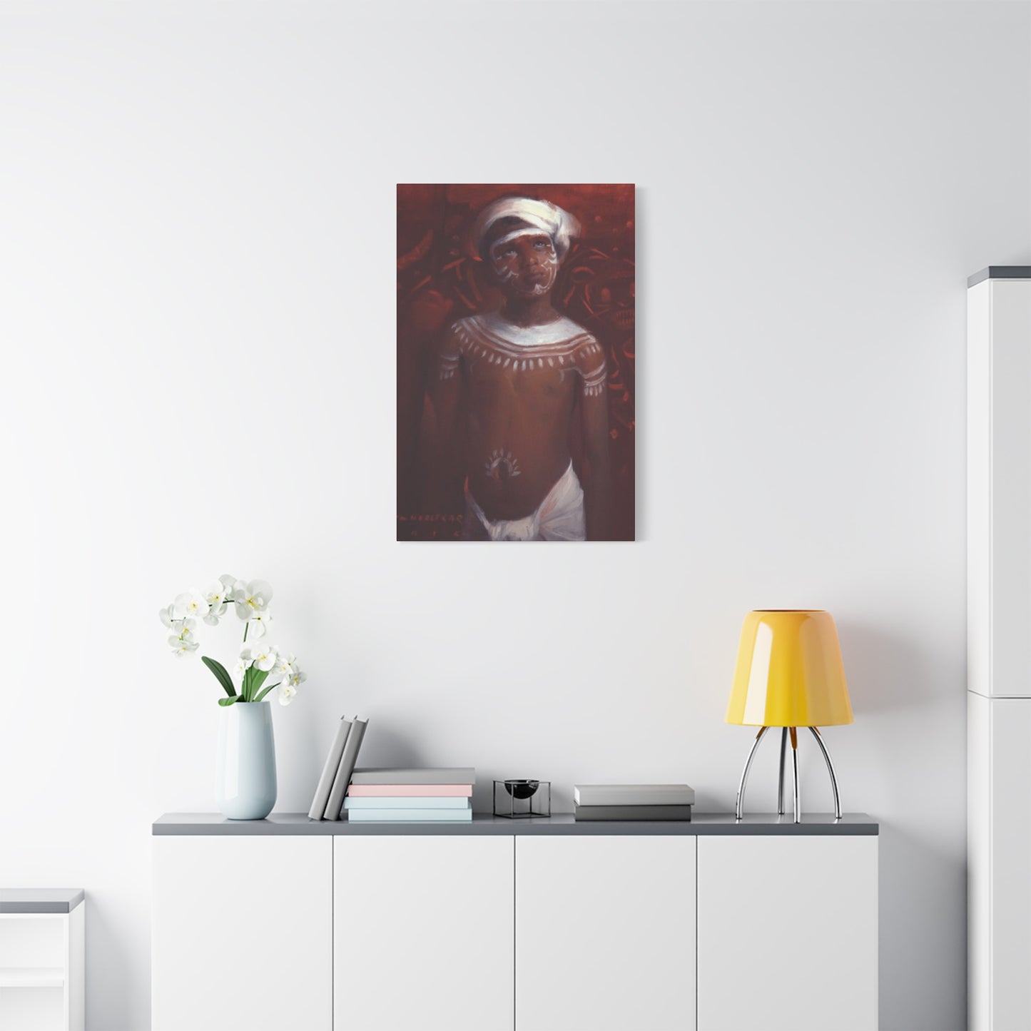 Portrait of Parmod Kurlekar 1978 Wall Art & Canvas Prints