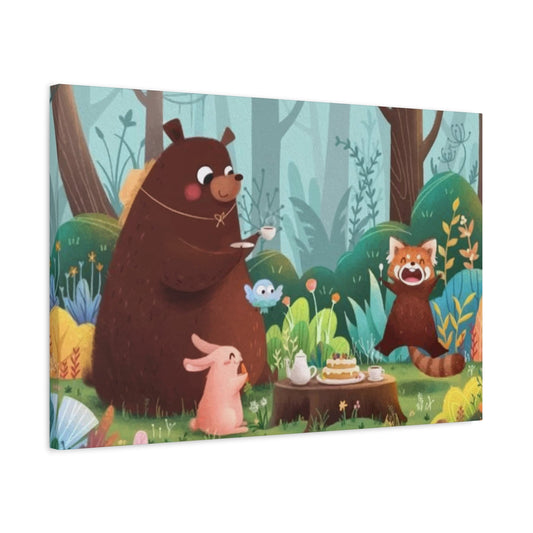 Animal Party Wall Art & Canvas Prints