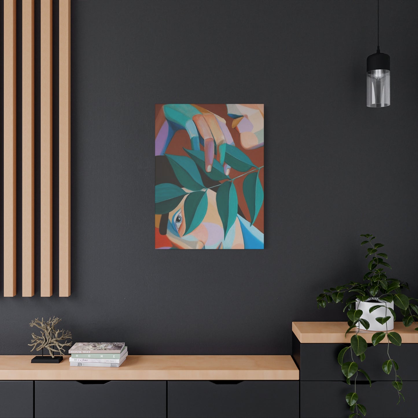 Two Women Abstract Wall Art & Canvas Prints