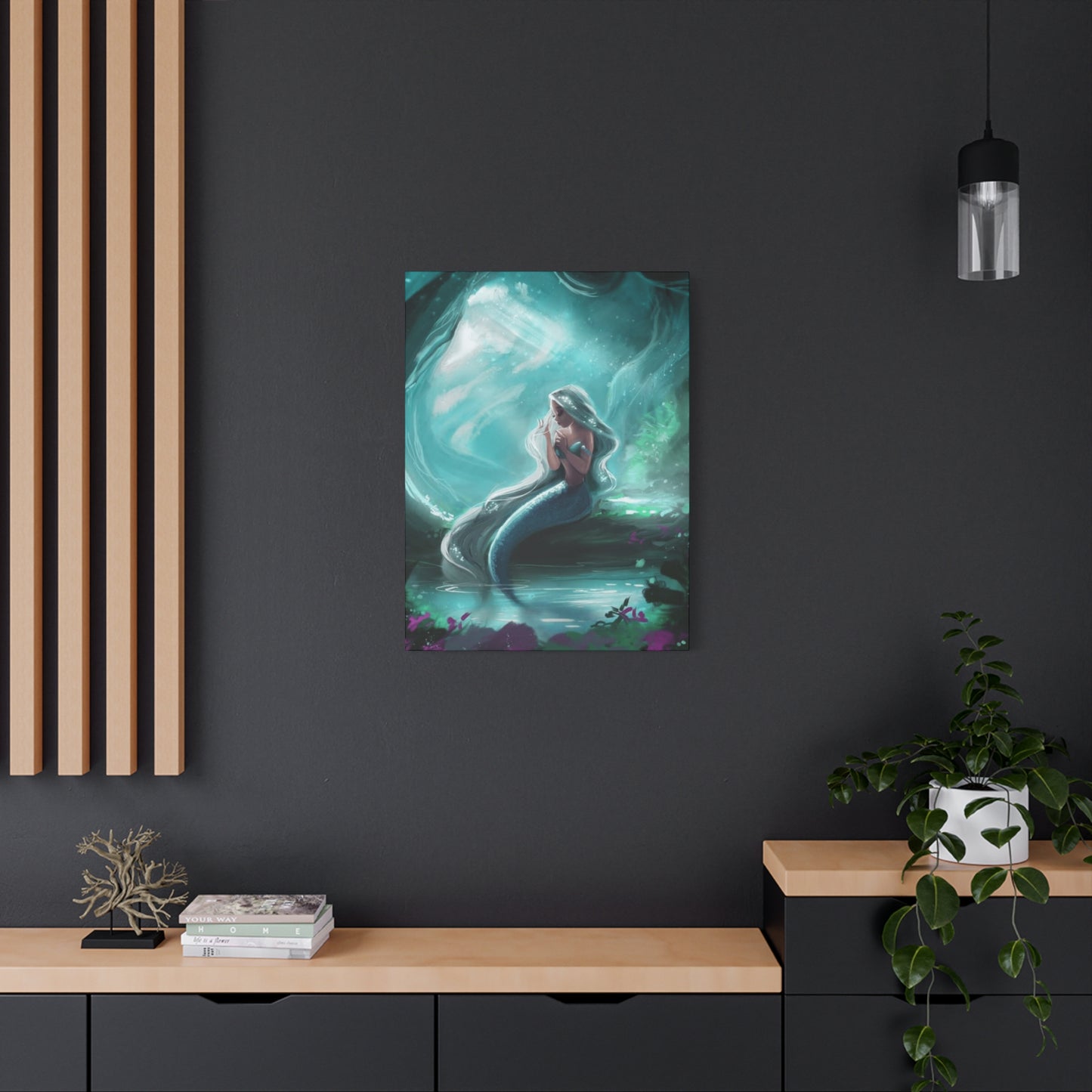 Mermaid Portrait Wall Art & Canvas Prints