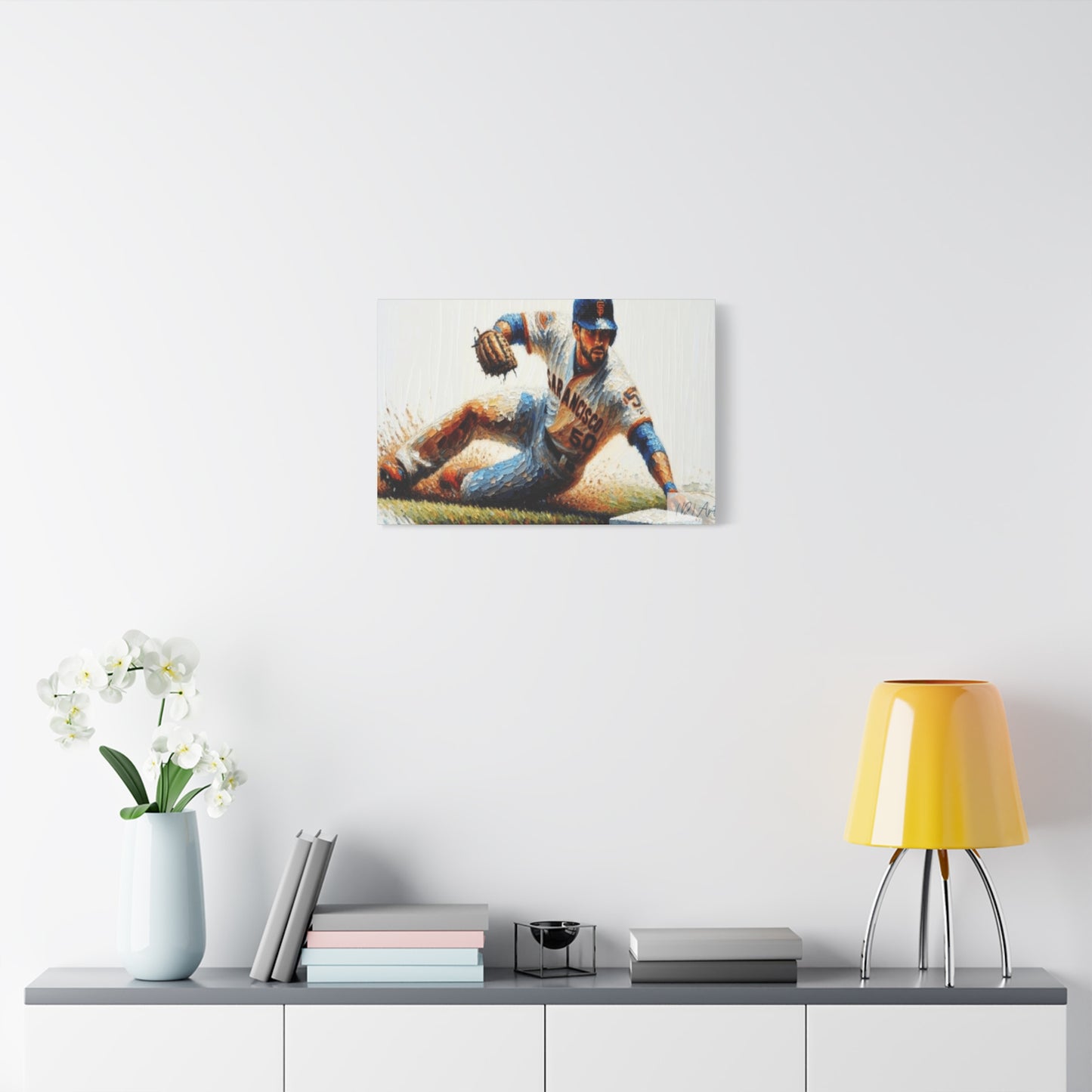 Baseball Fielder Wall Art & Canvas Prints