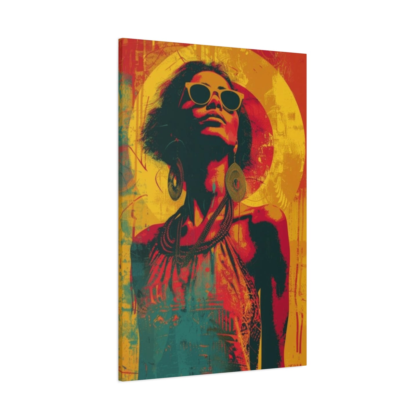 Vivid Women Portrait Wall Art & Canvas Prints