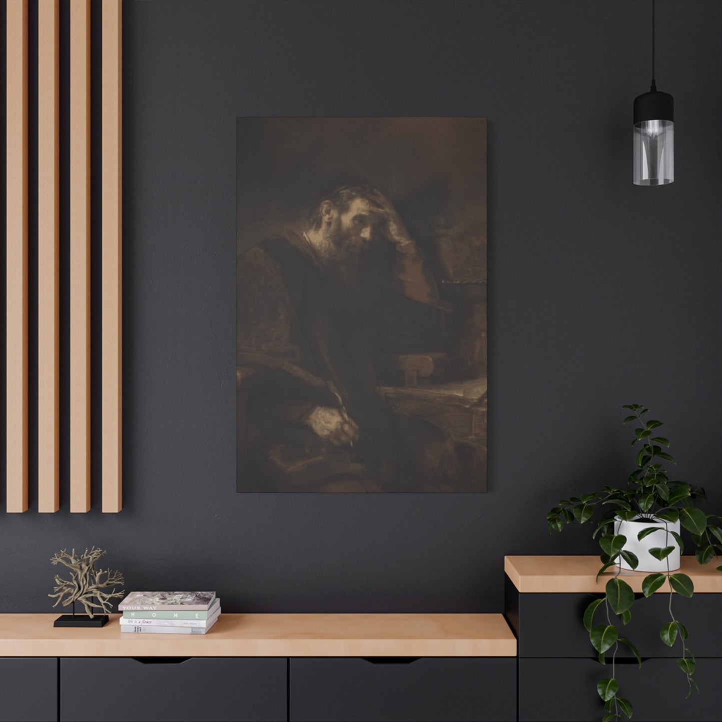 Saint Paul Seated At His Work Table Wall Art & Canvas Prints