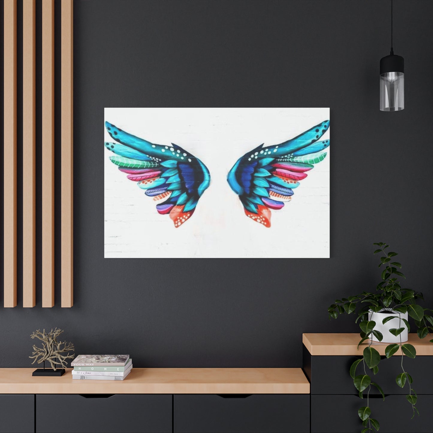 Colorful Angel Wings Wall Art & Canvas Prints