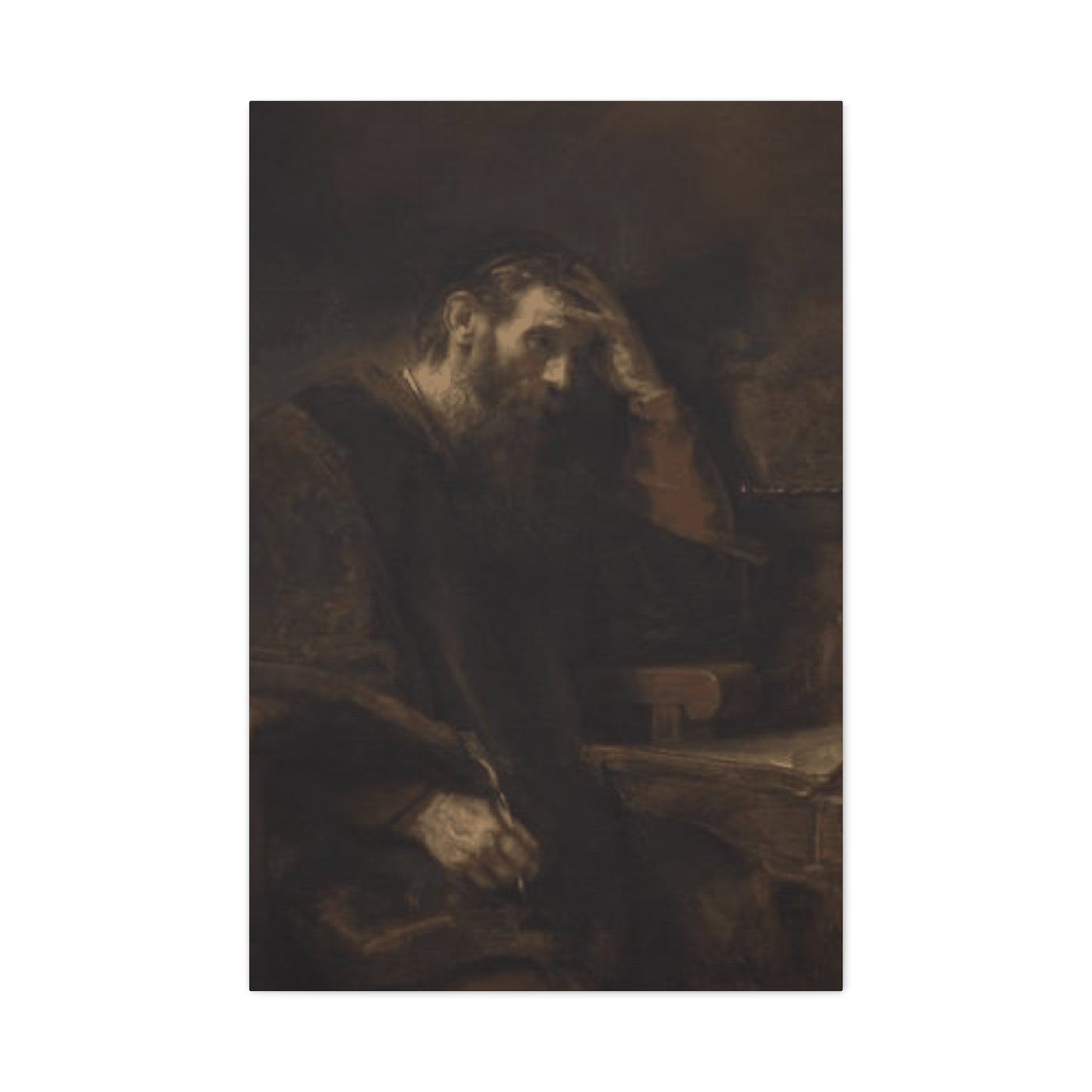 Saint Paul Seated At His Work Table Wall Art & Canvas Prints