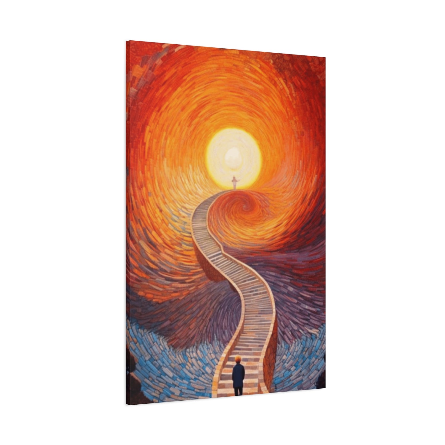 Person Heading Toward Dream Wall Art & Canvas Prints