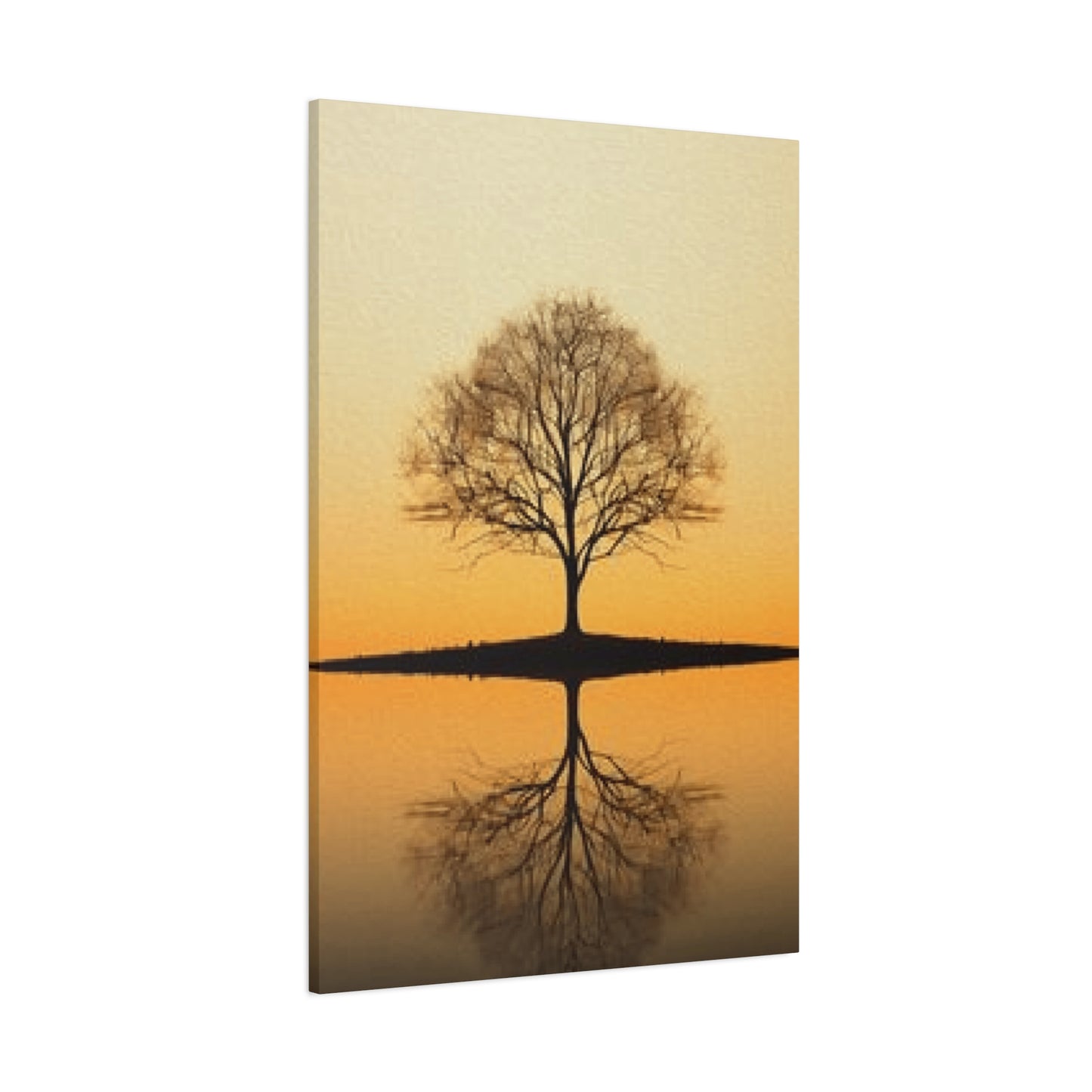 Tree Reflection in Pond Wall Art & Canvas Prints