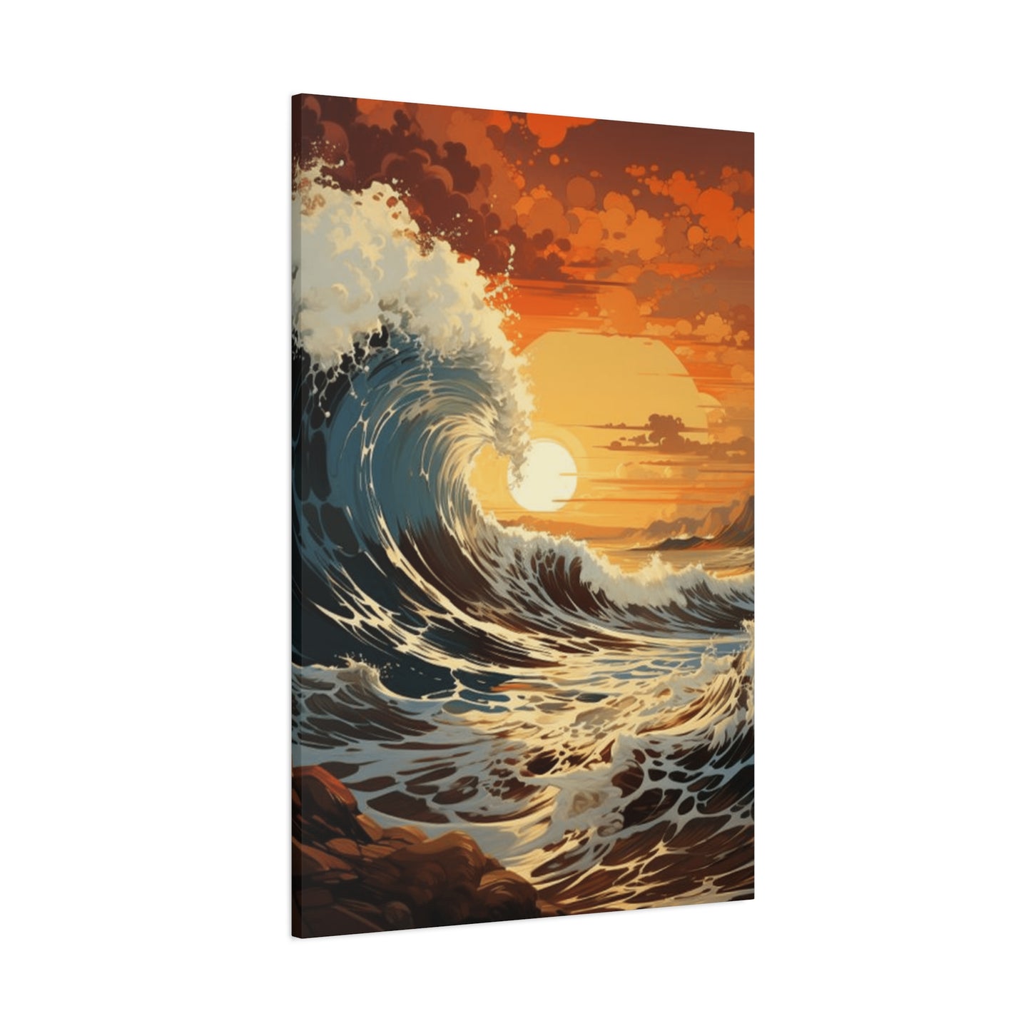 Wave Wall Art & Canvas Prints