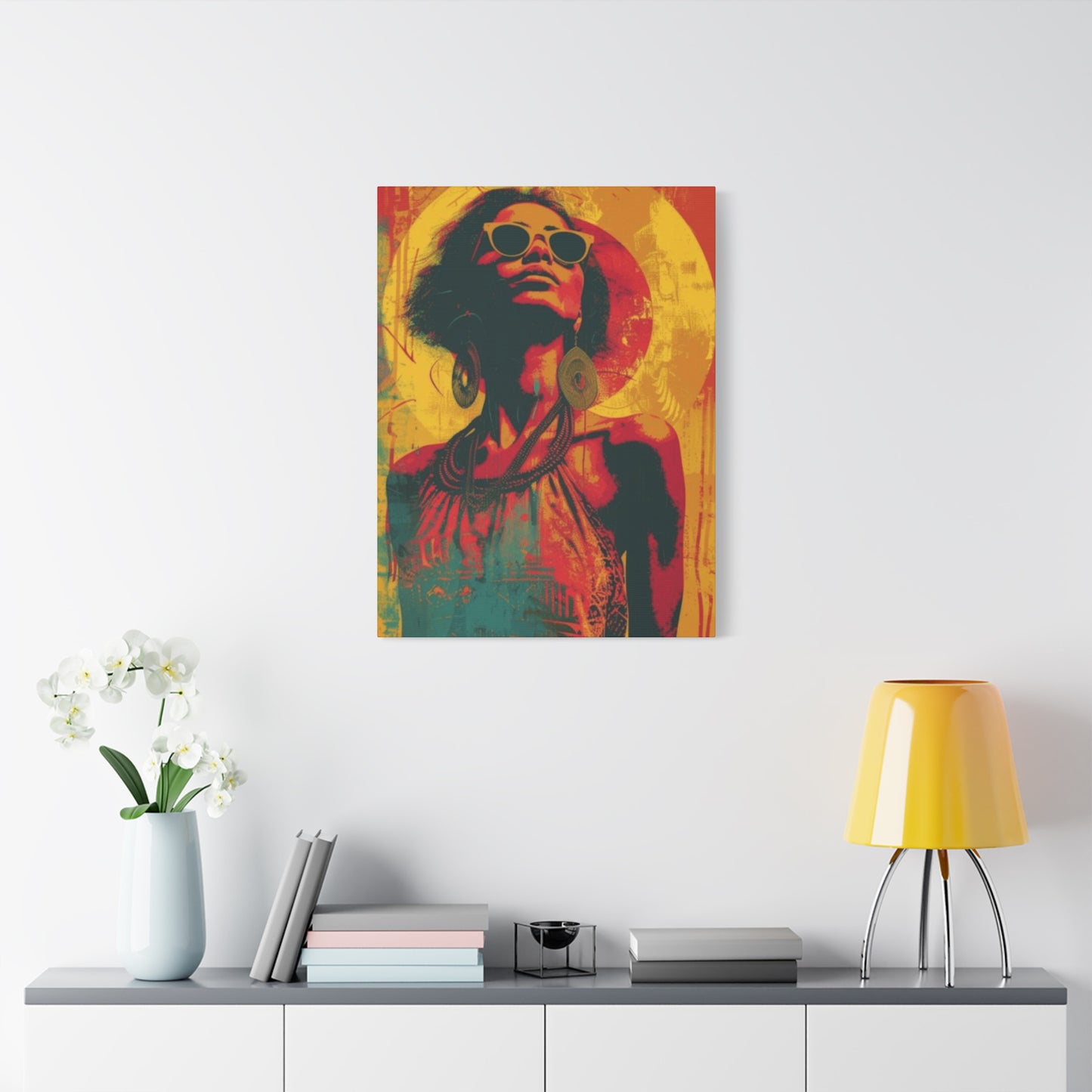 Vivid Women Portrait Wall Art & Canvas Prints