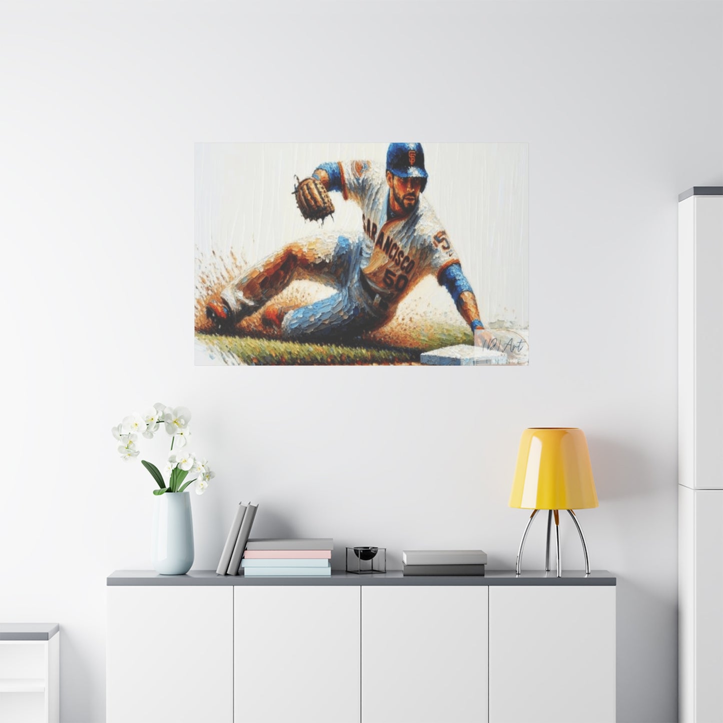 Baseball Fielder Wall Art & Canvas Prints