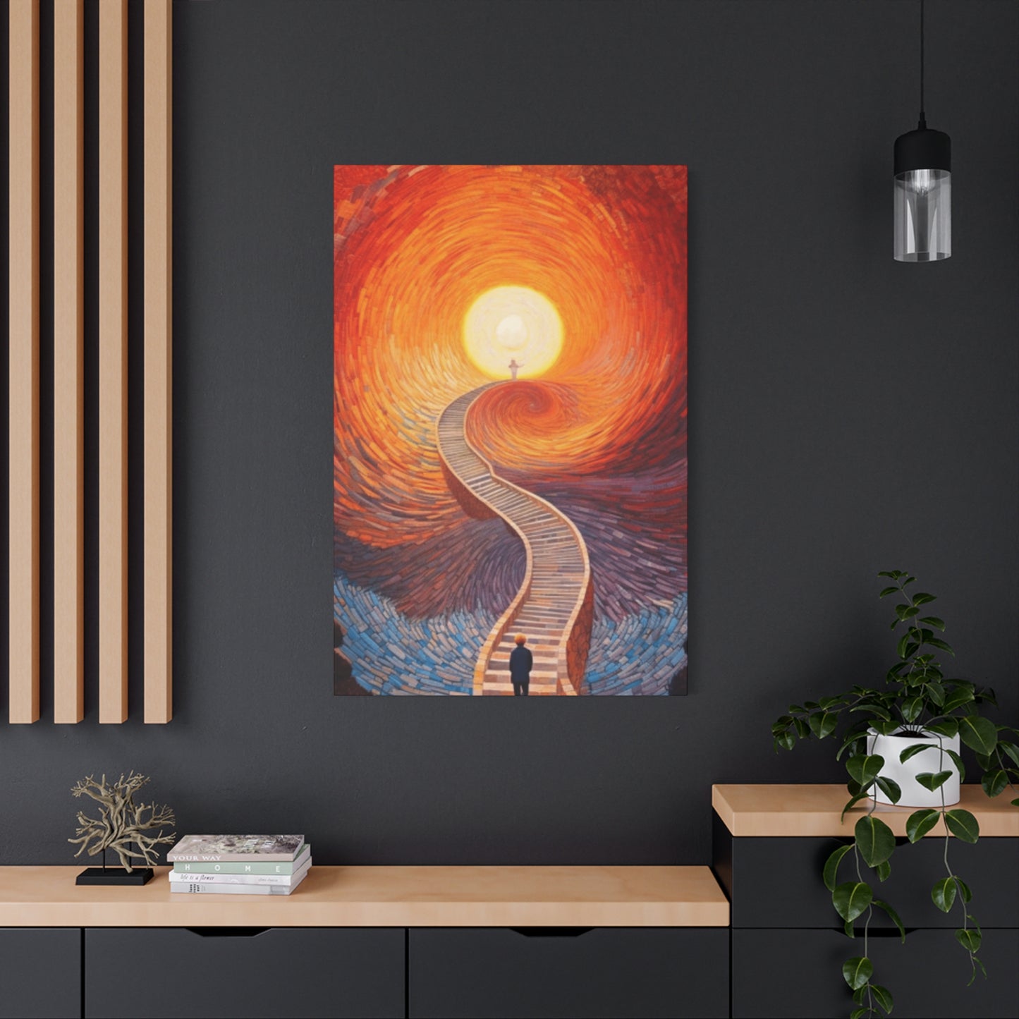 Person Heading Toward Dream Wall Art & Canvas Prints