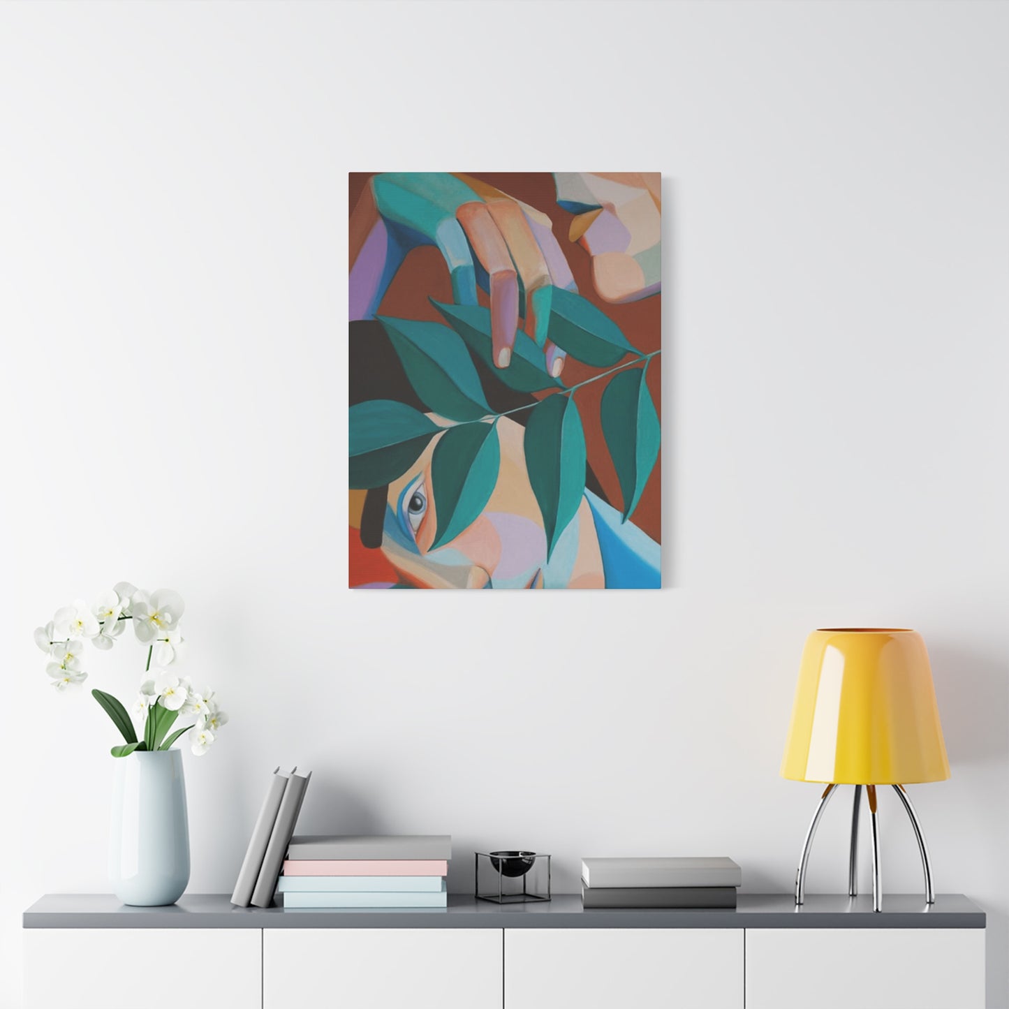 Two Women Abstract Wall Art & Canvas Prints