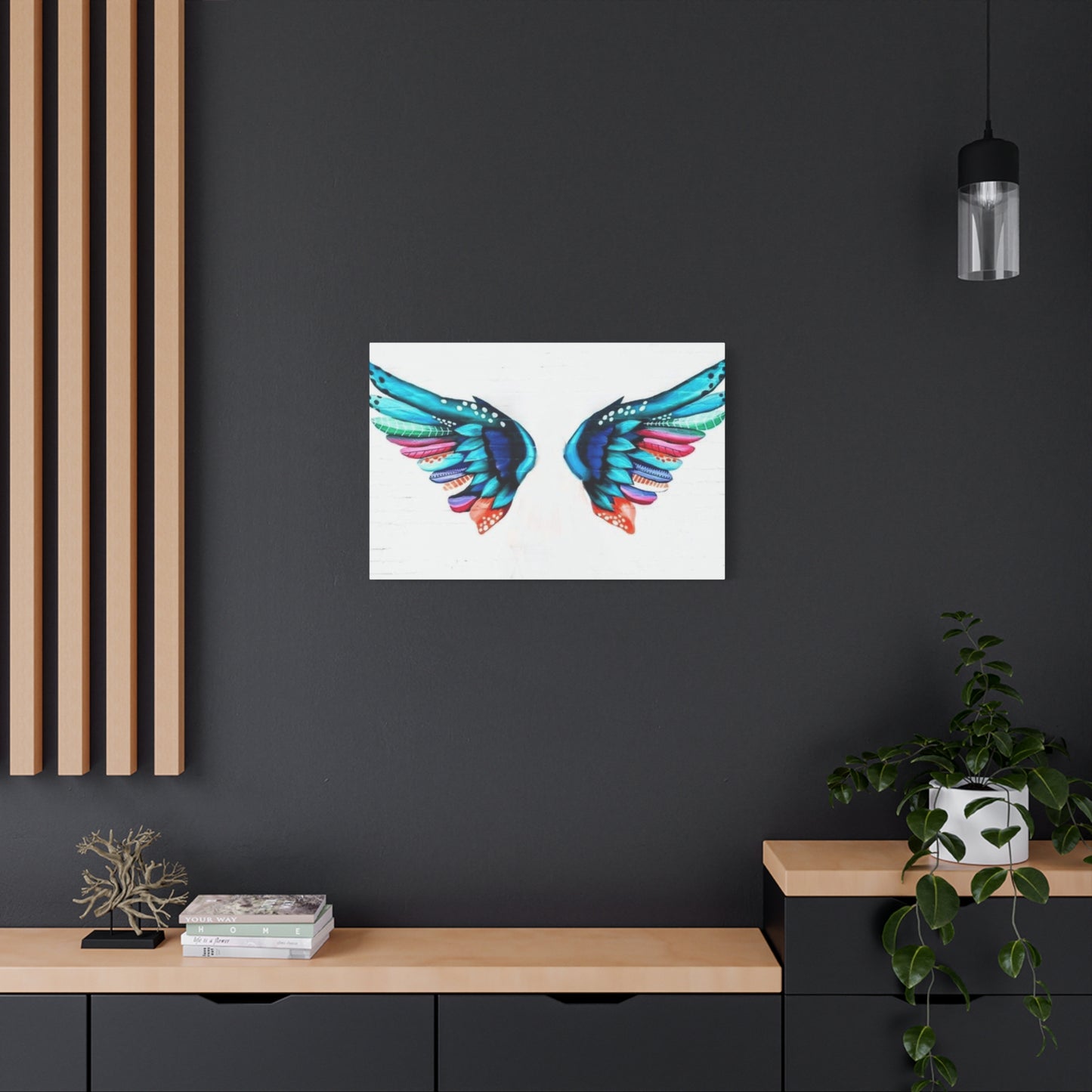 Colorful Angel Wings Wall Art & Canvas Prints