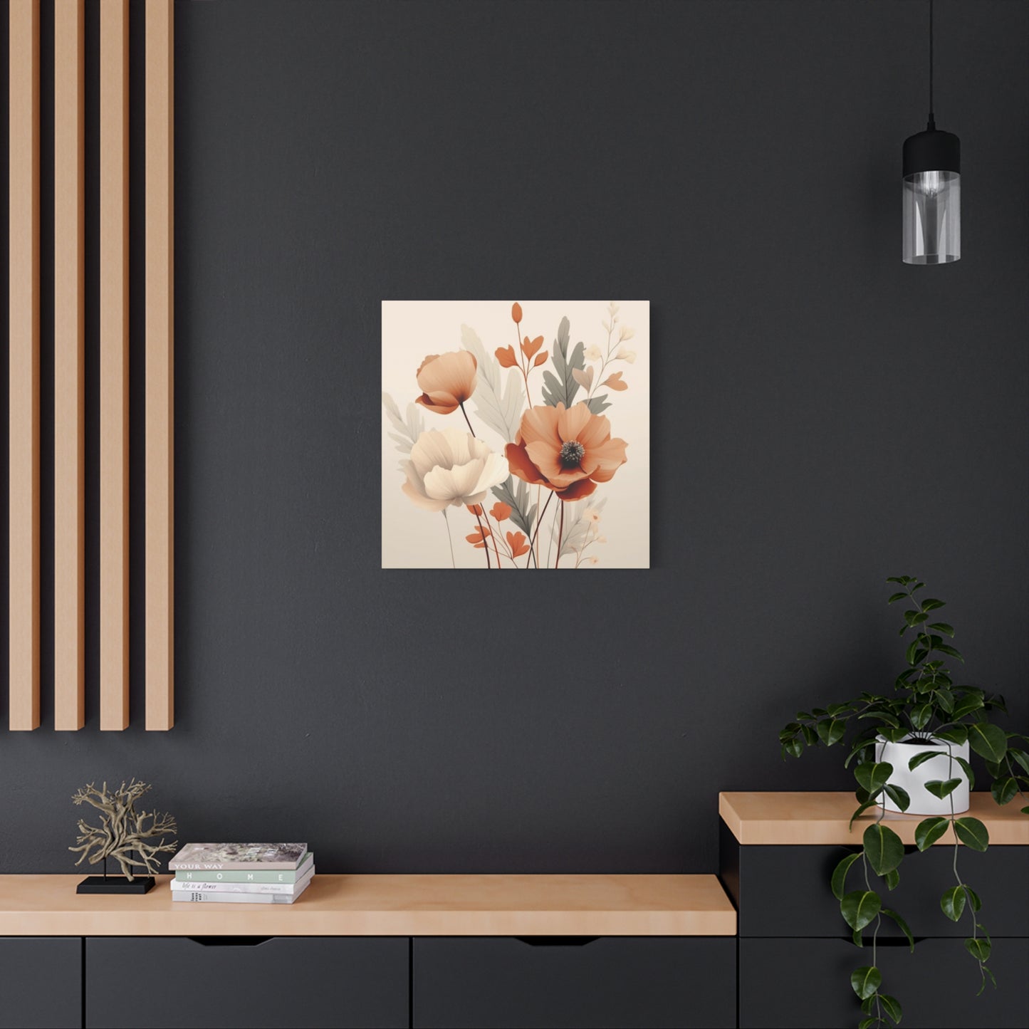 Light Floral Painting Wall Art & Canvas Prints