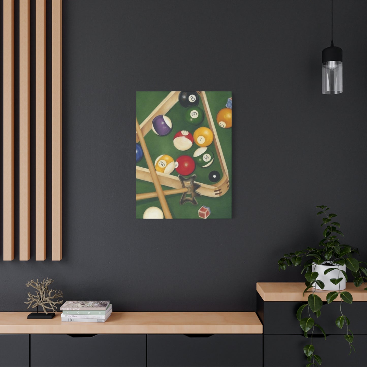 Pool Table Poster Wall Art & Canvas Prints