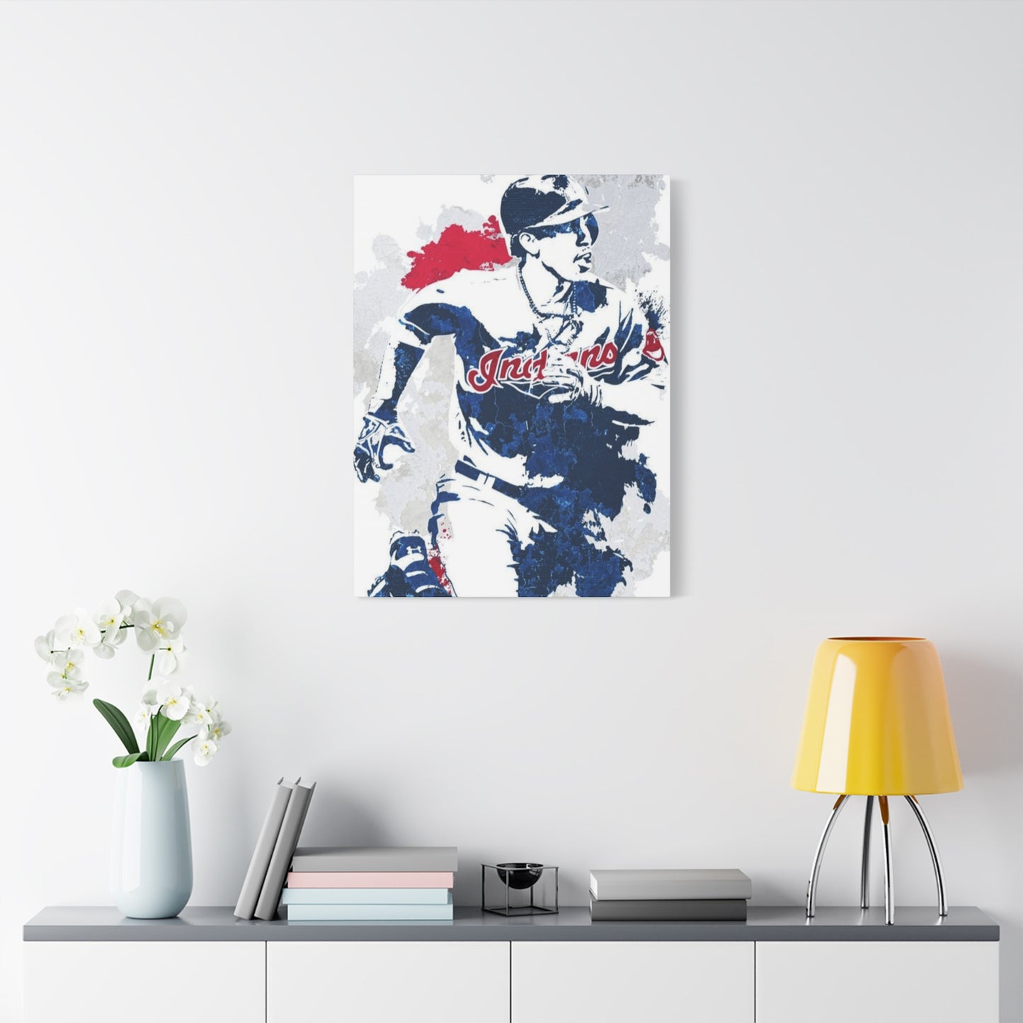 Mookie Betts Painting Wall Art & Canvas Prints