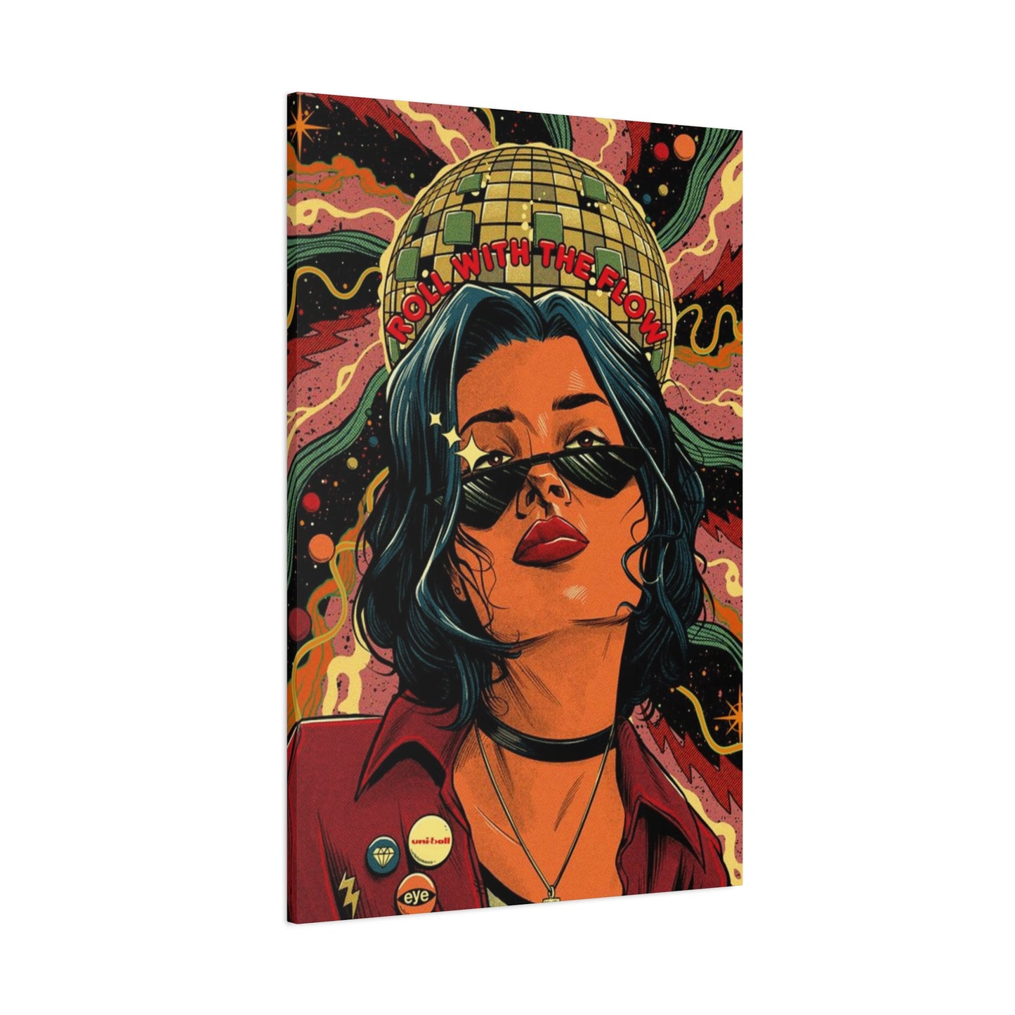 Roll With The Flow Wall Art & Canvas Prints