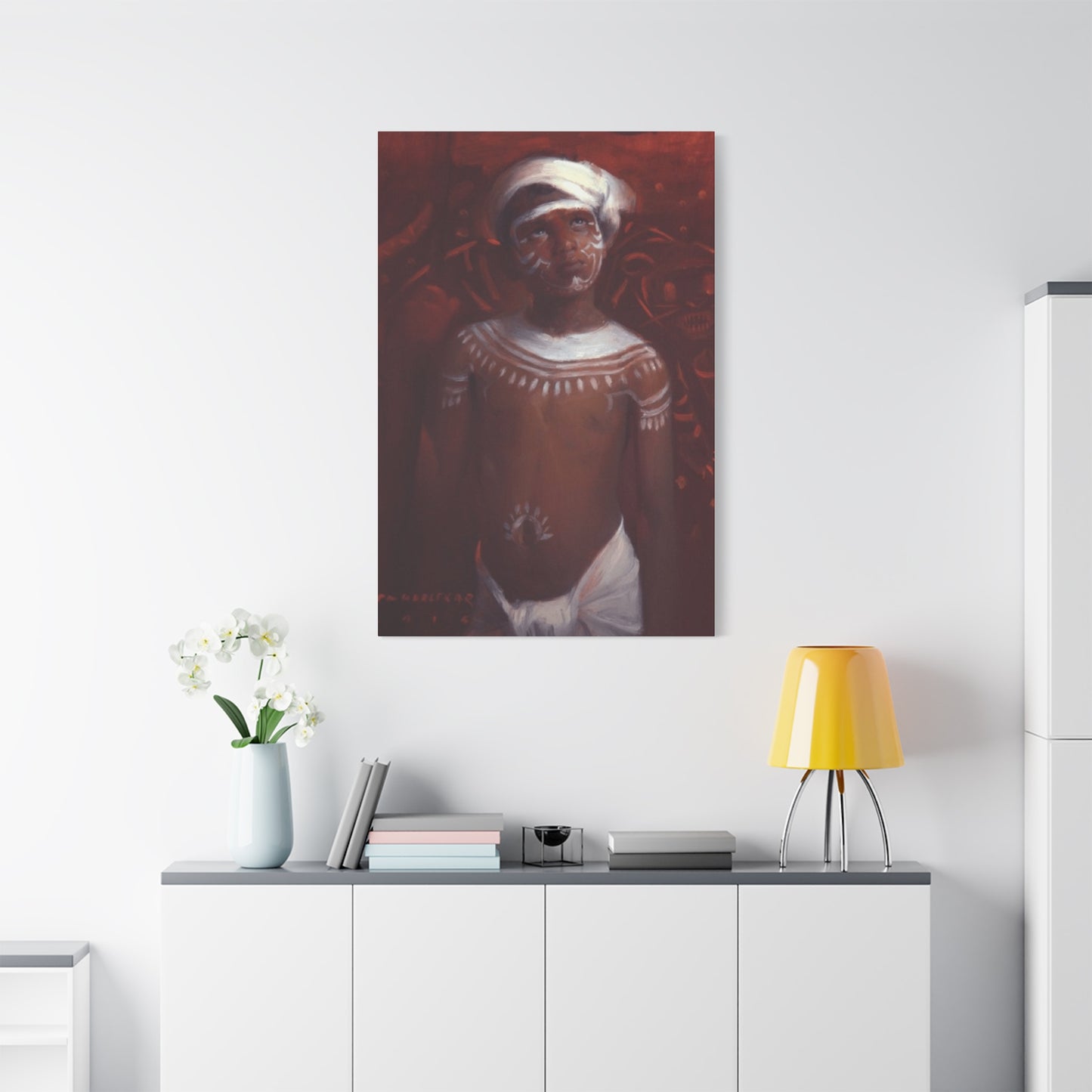 Portrait of Parmod Kurlekar 1978 Wall Art & Canvas Prints