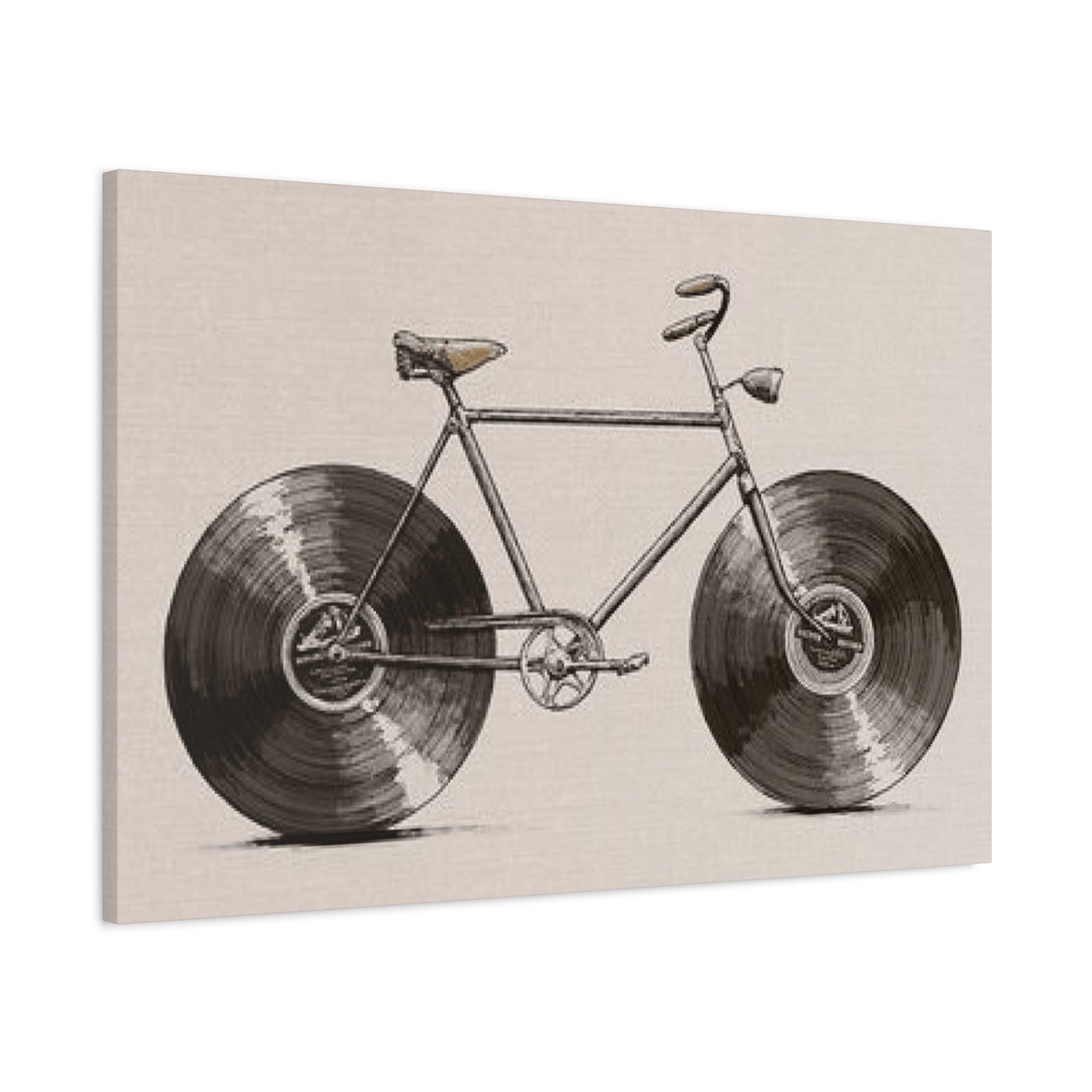 Old Bicycle Model Wall Art & Canvas Prints