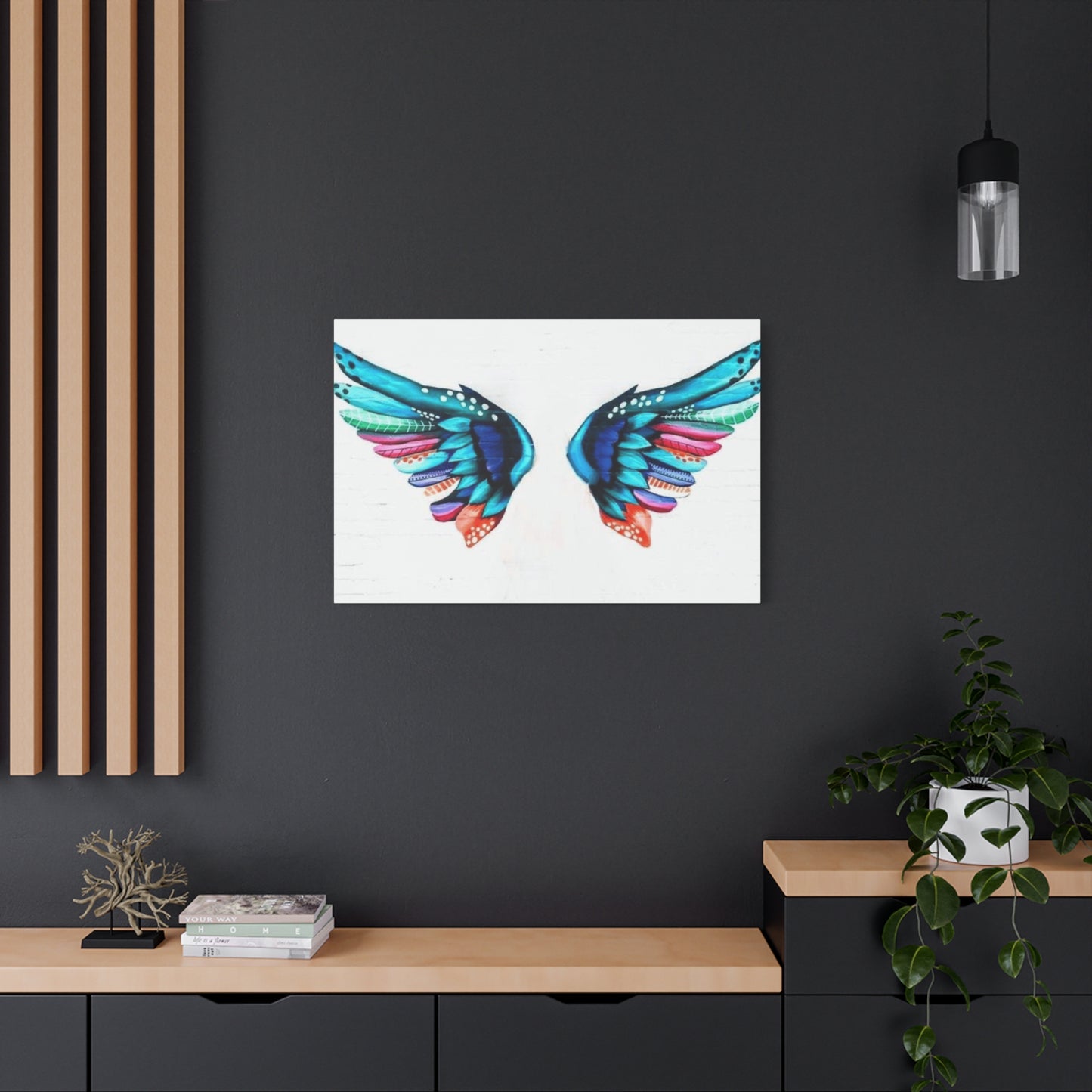 Colorful Angel Wings Wall Art & Canvas Prints