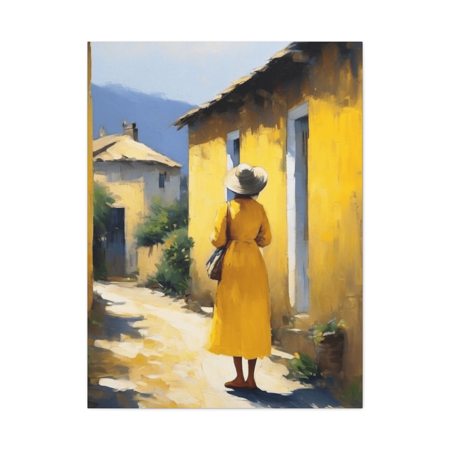 Women Walking In A Street Wall Art & Canvas Prints