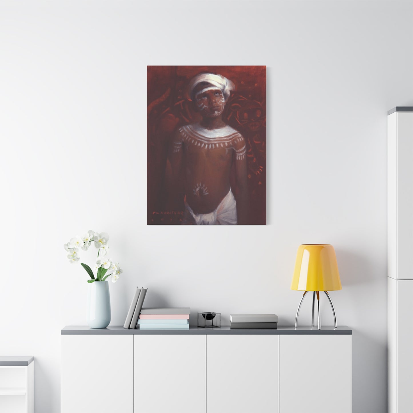 Portrait of Parmod Kurlekar 1978 Wall Art & Canvas Prints