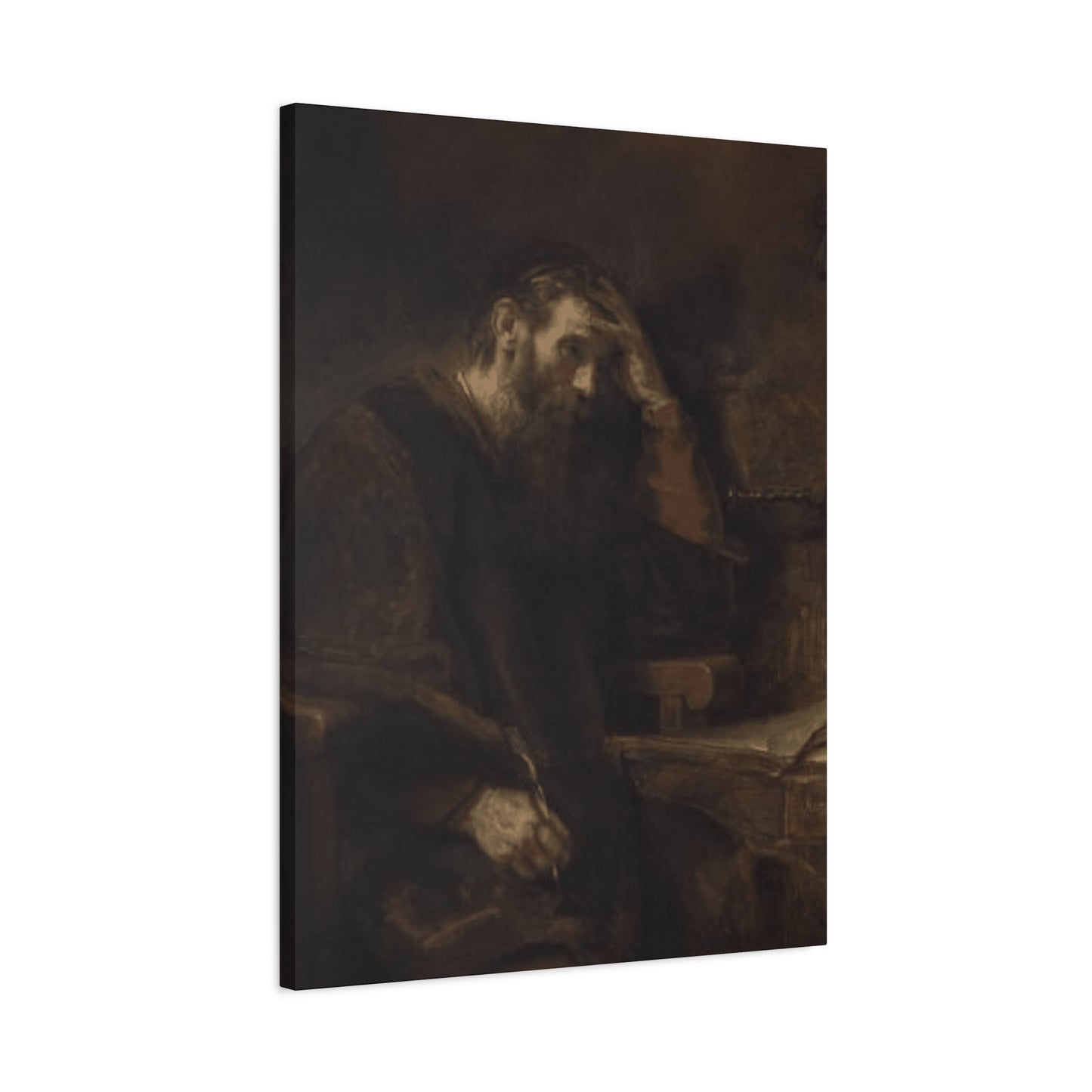 Saint Paul Seated At His Work Table Wall Art & Canvas Prints