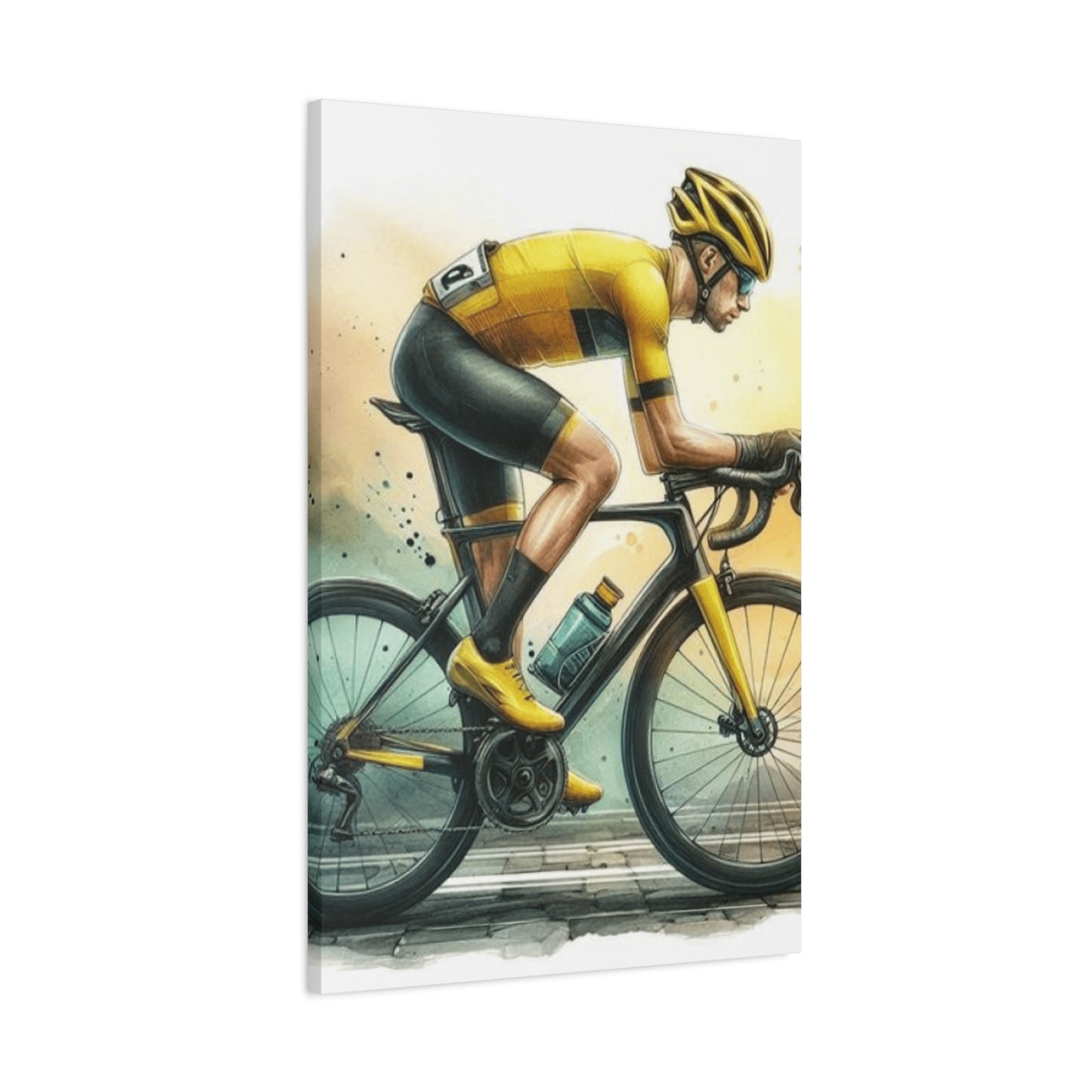 Professional Bicycle Rider Wall Art & Canvas Prints