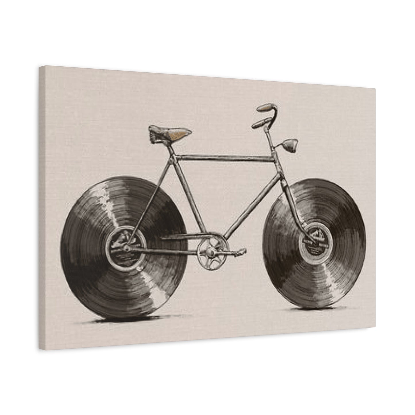 Old Bicycle Model Wall Art & Canvas Prints