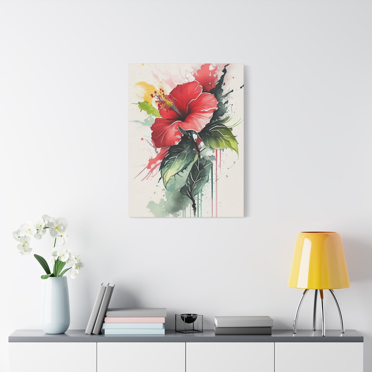 China Rose Painting Wall Art & Canvas Prints