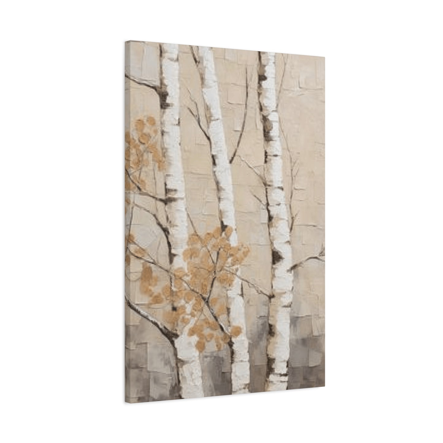 Painting of Three Birch Trees Wall Art & Canvas Prints