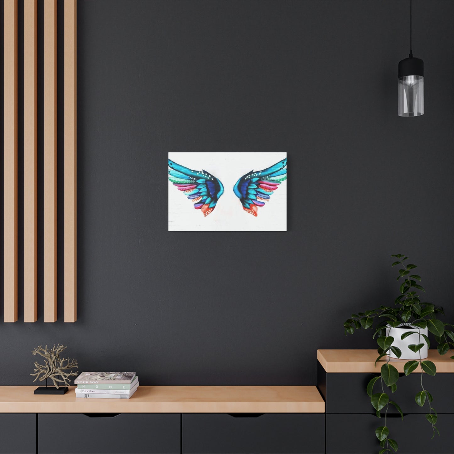 Colorful Angel Wings Wall Art & Canvas Prints