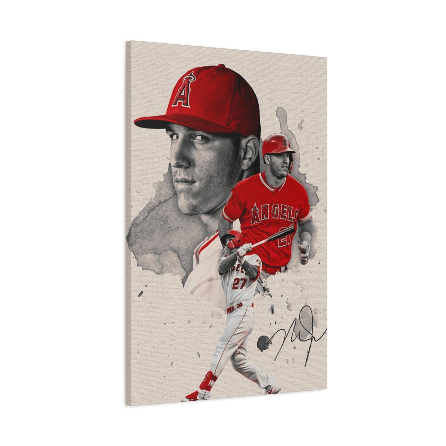 Mike Trout Wall Art & Canvas Prints