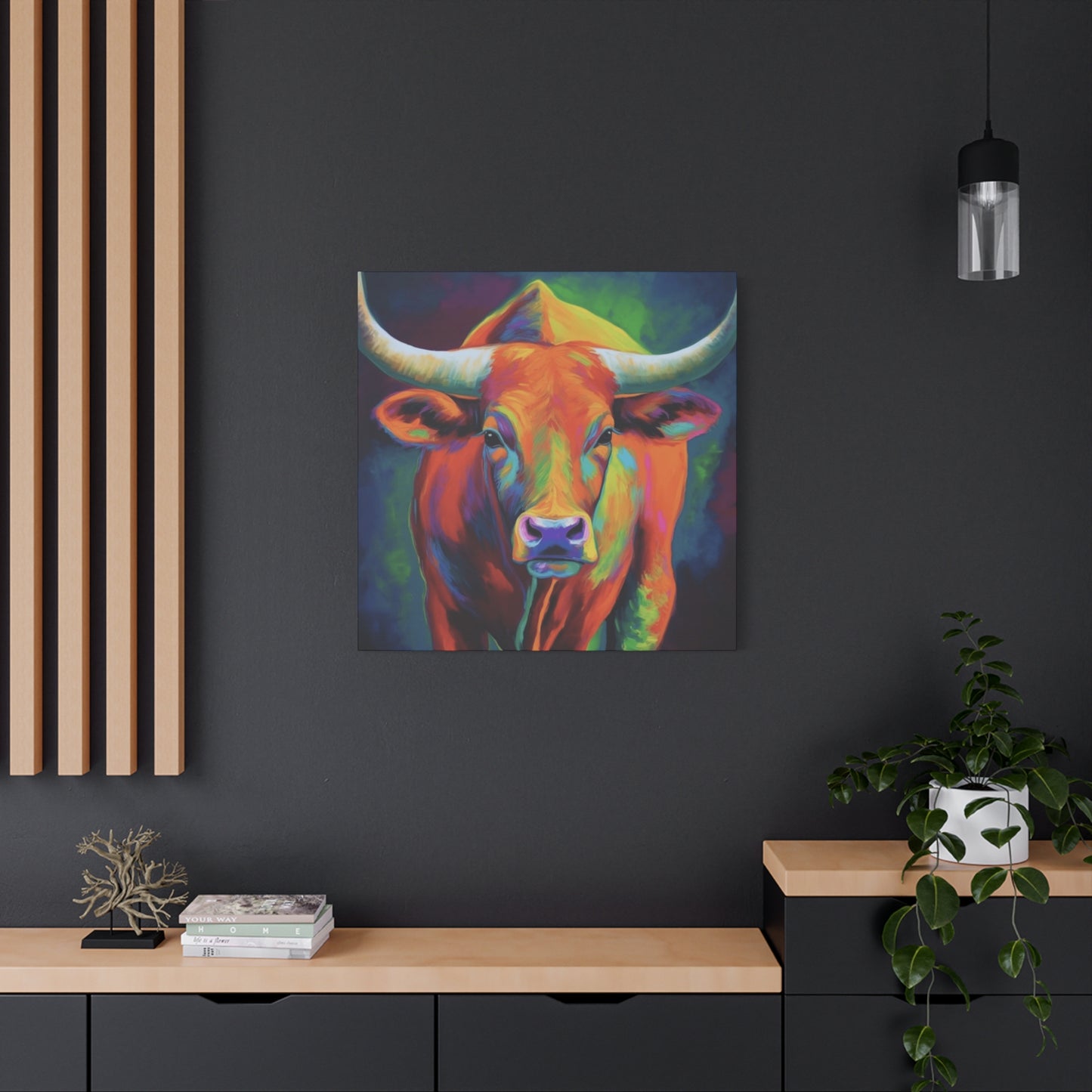 Long Horn Wall Art & Canvas Prints