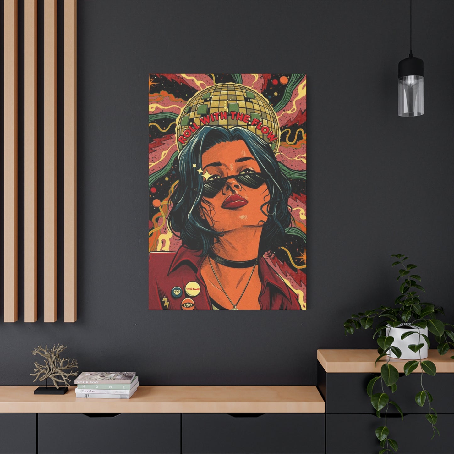 Roll With The Flow Wall Art & Canvas Prints