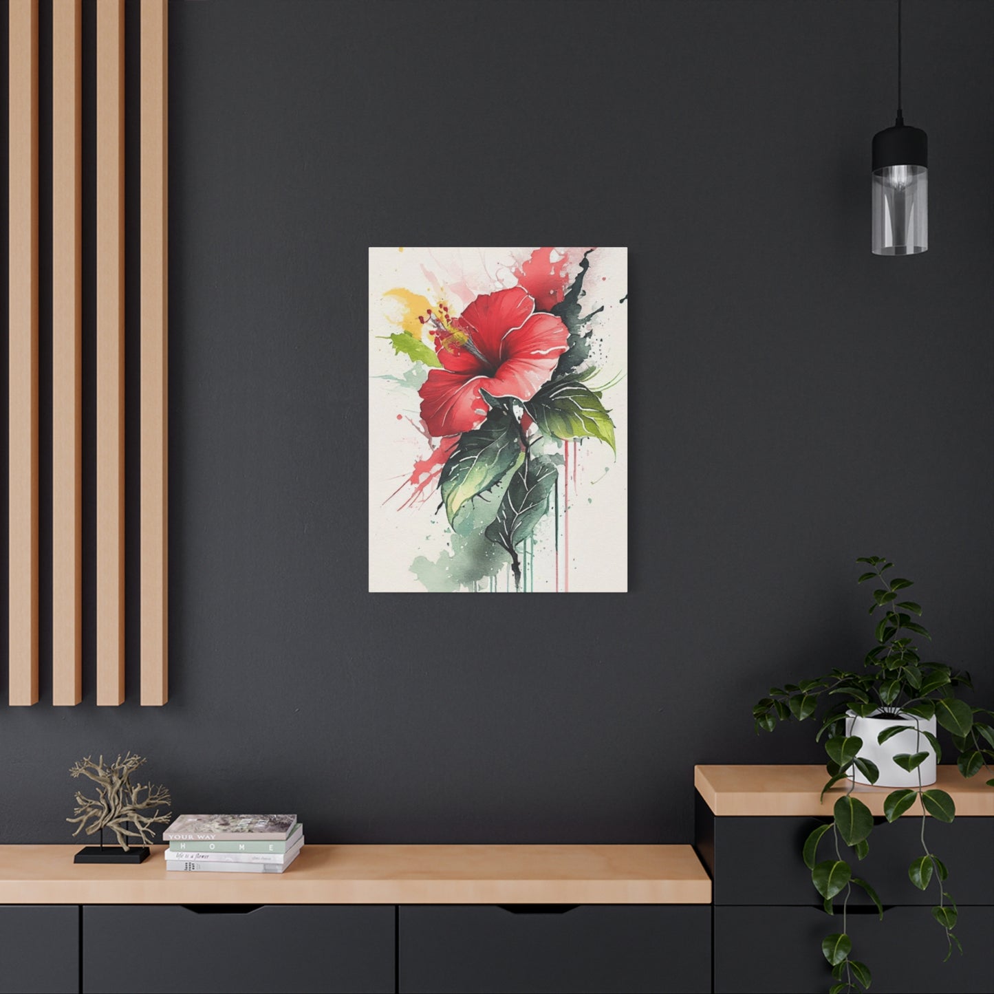 China Rose Painting Wall Art & Canvas Prints