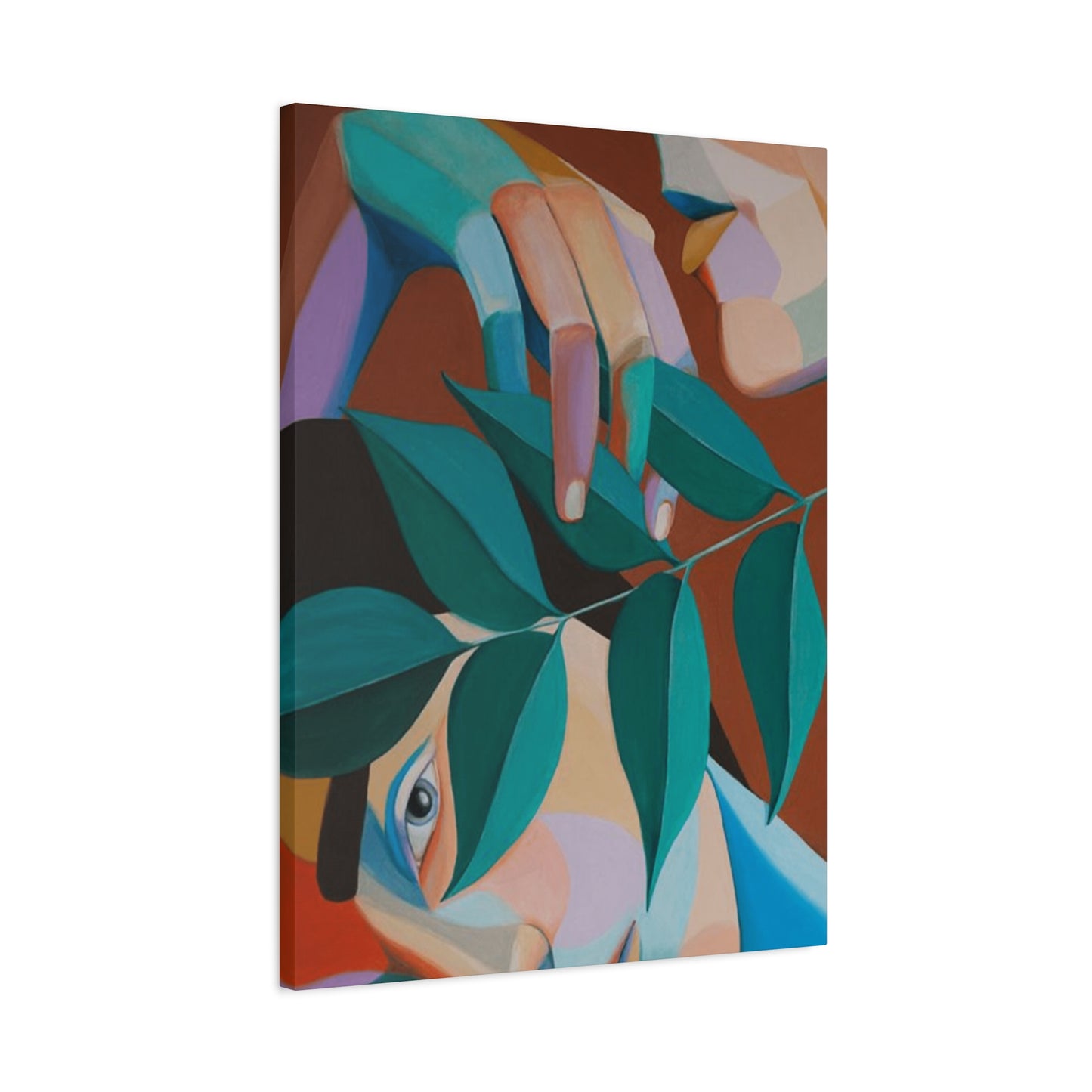 Two Women Abstract Wall Art & Canvas Prints