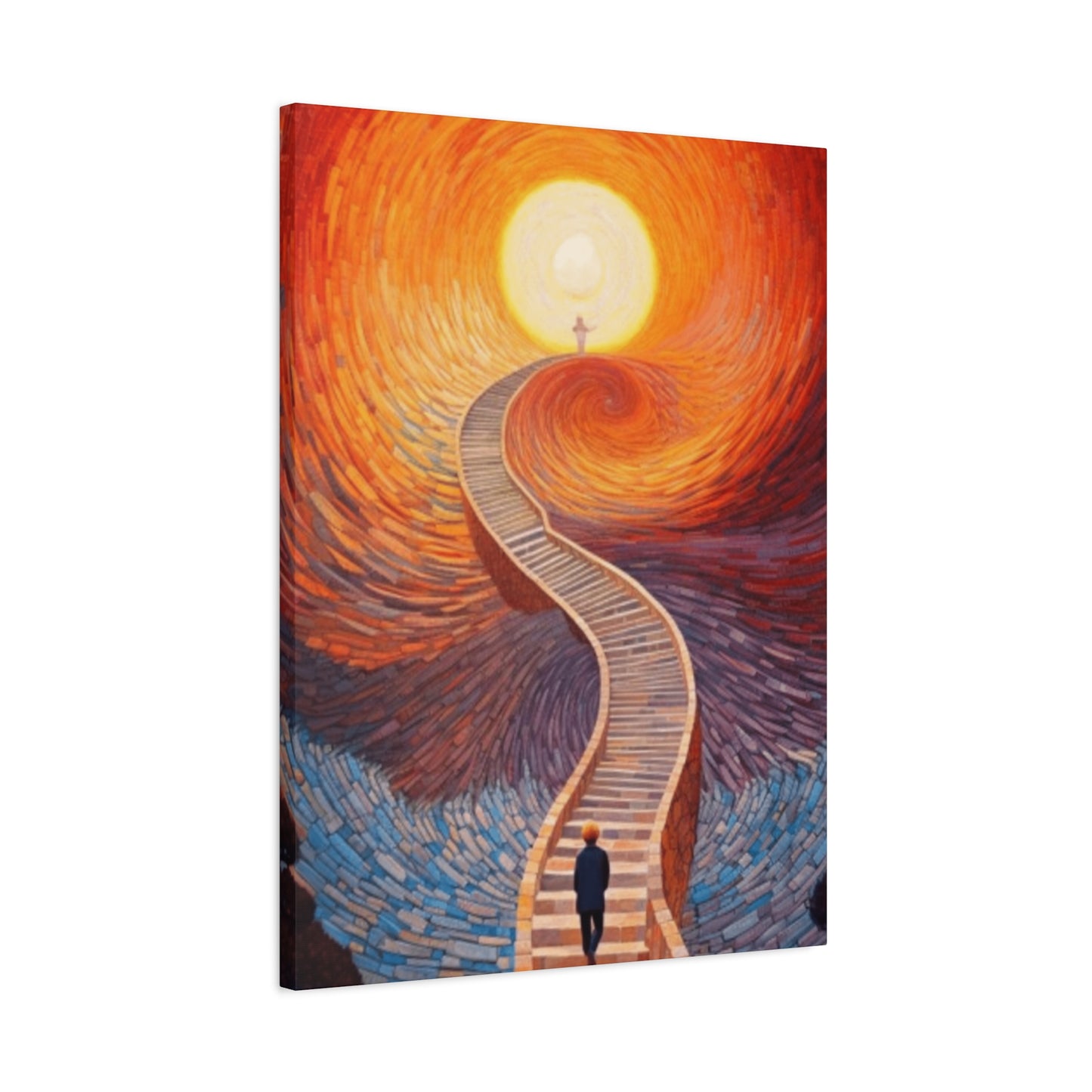 Person Heading Toward Dream Wall Art & Canvas Prints