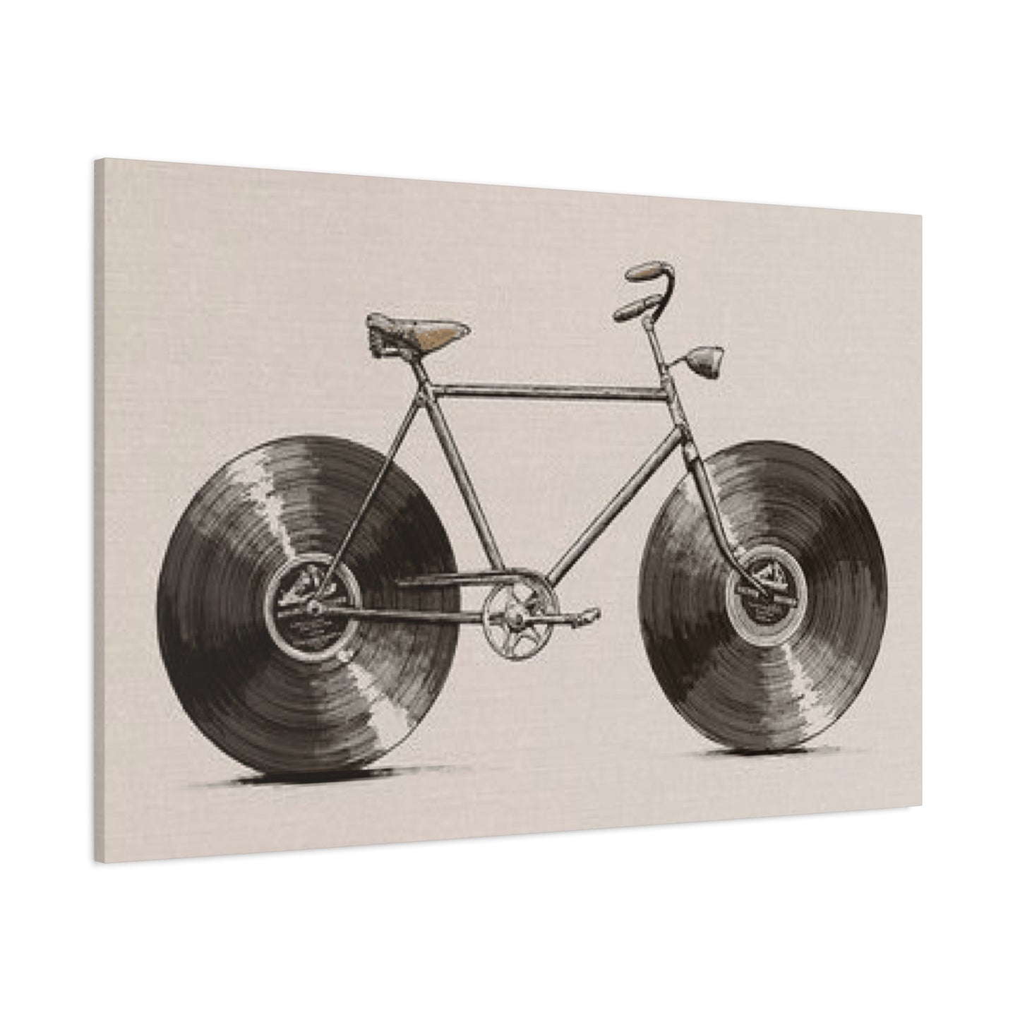 Old Bicycle Model Wall Art & Canvas Prints