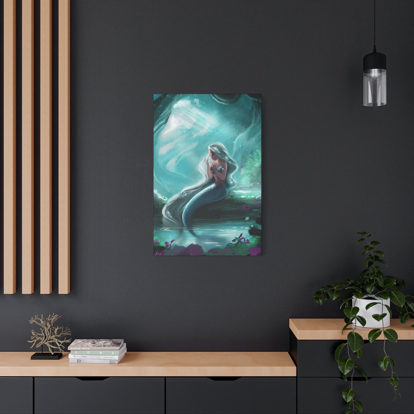 Mermaid Portrait Wall Art & Canvas Prints