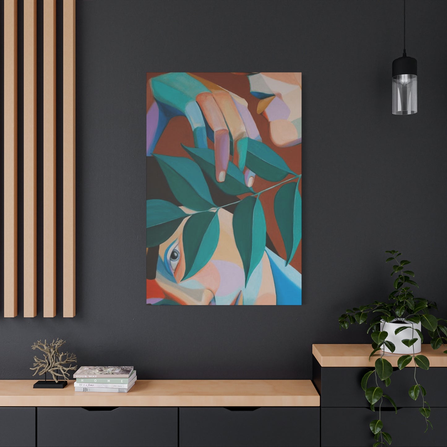 Two Women Abstract Wall Art & Canvas Prints