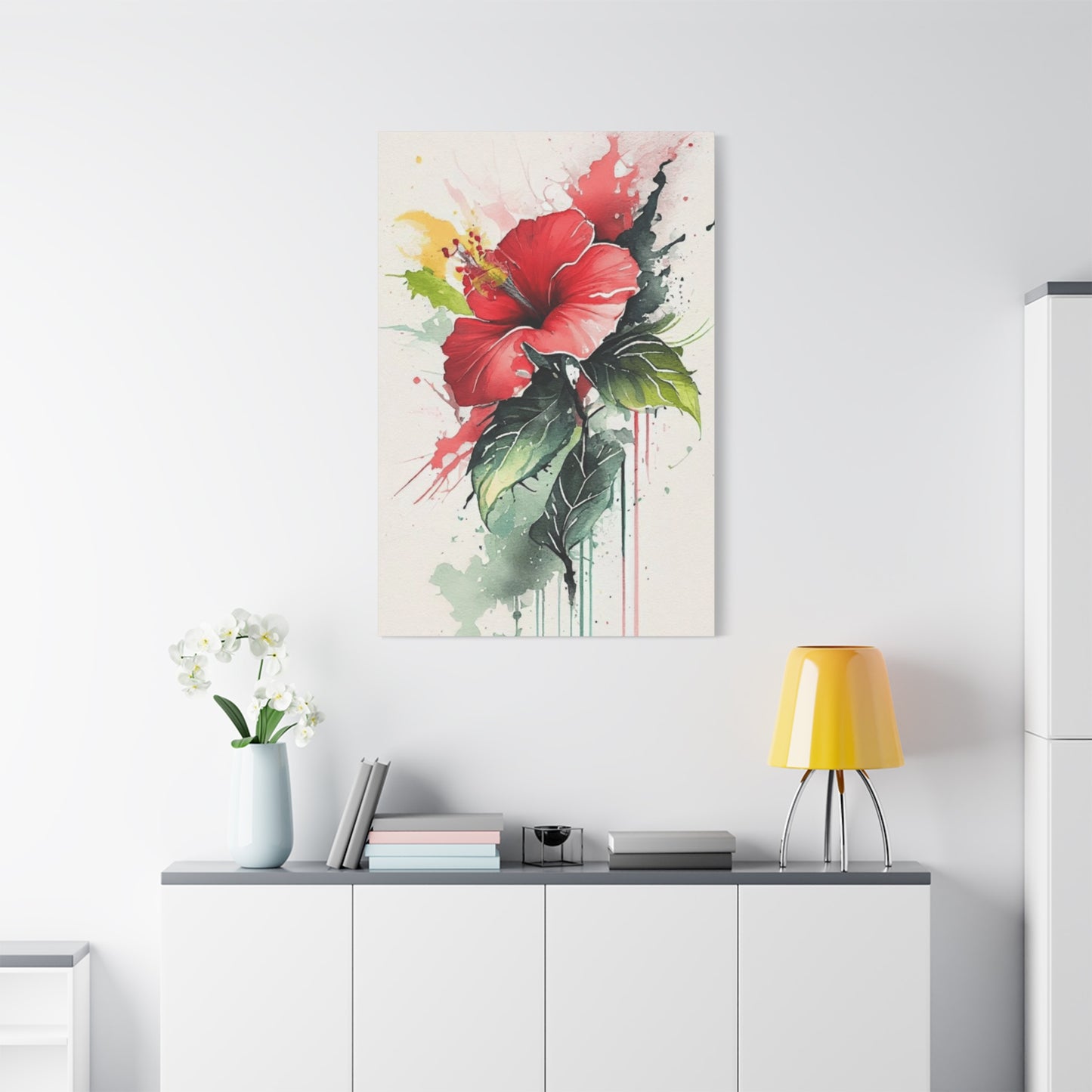 China Rose Painting Wall Art & Canvas Prints